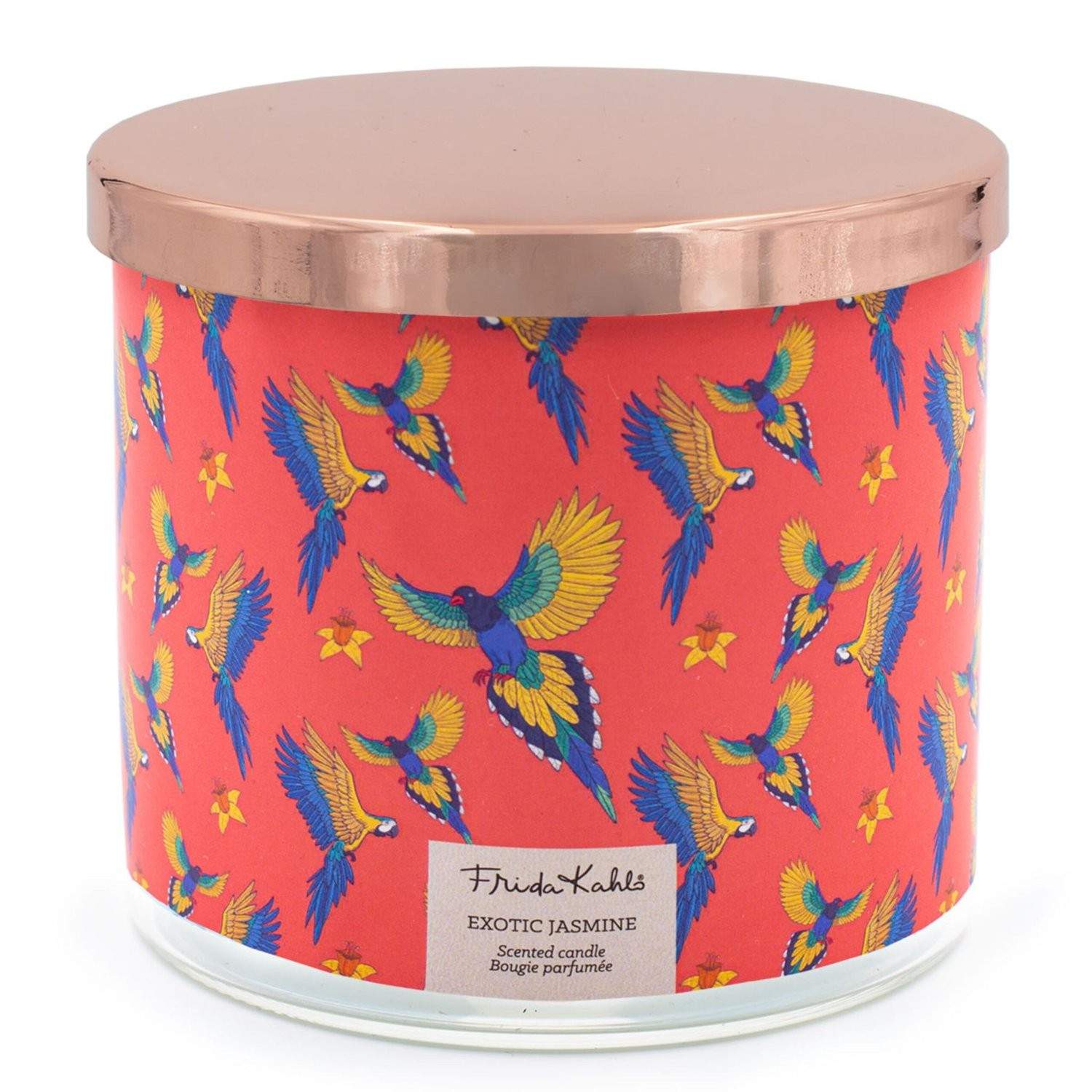 Frida Kahlo Duftlys – Kunstnerisk Glasdesign