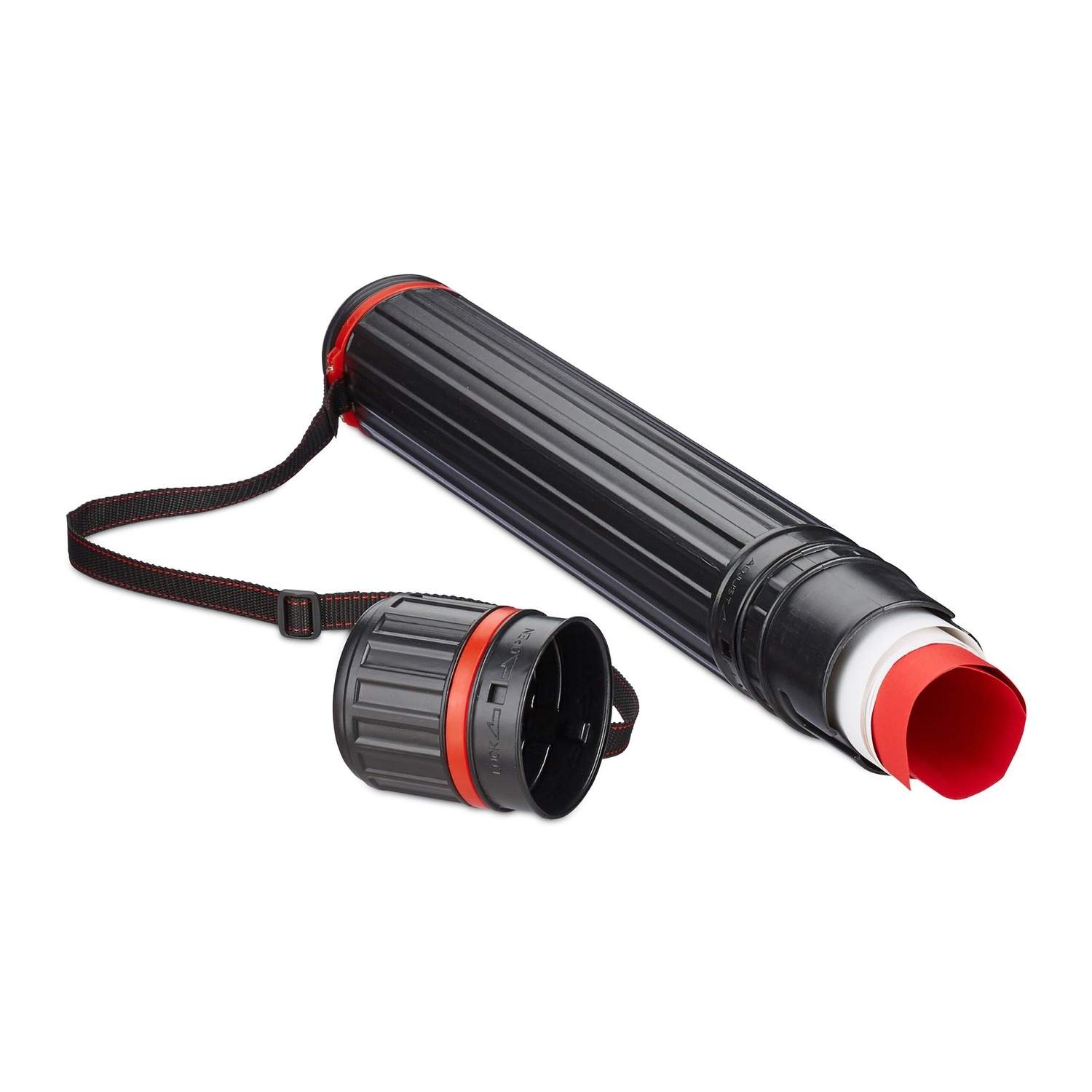 Teleskopisk plakatrør – justerbart, bærbart design