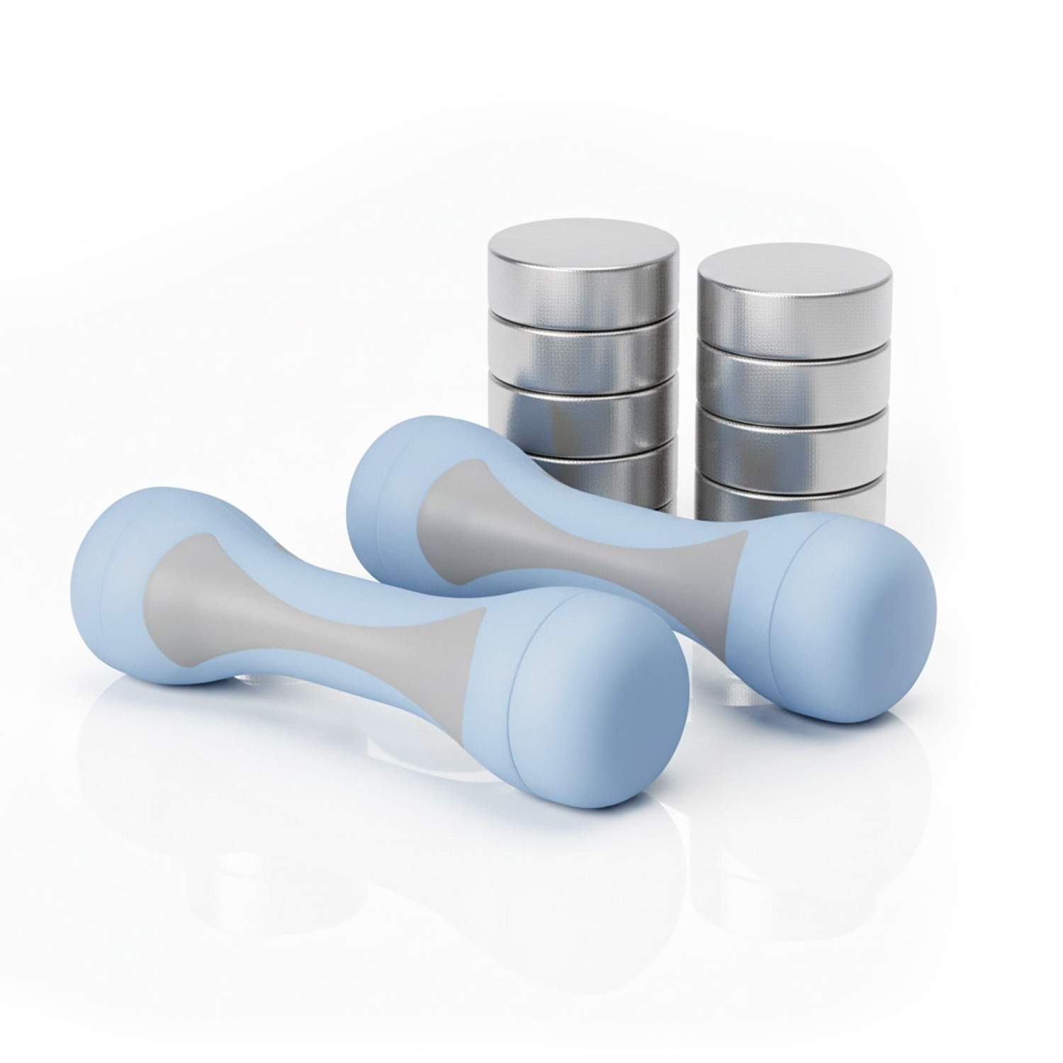 Justerbart håndvægtsæt – Ergonomisk greb, hjemmefitness