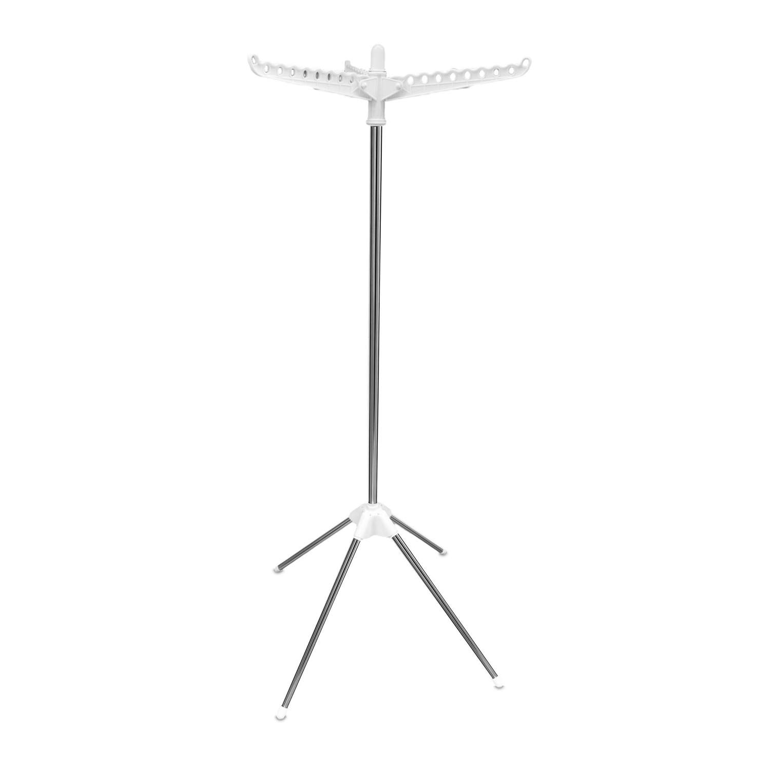 Sammenklappelig strygehylde til 27 bøjler – Kompakt og praktisk