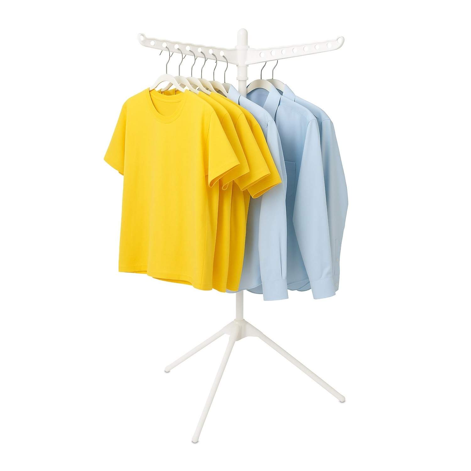 Hopfällbar strykställning för 27 galgar – Platsbesparande design | Hem & Hobby | Pryloteket