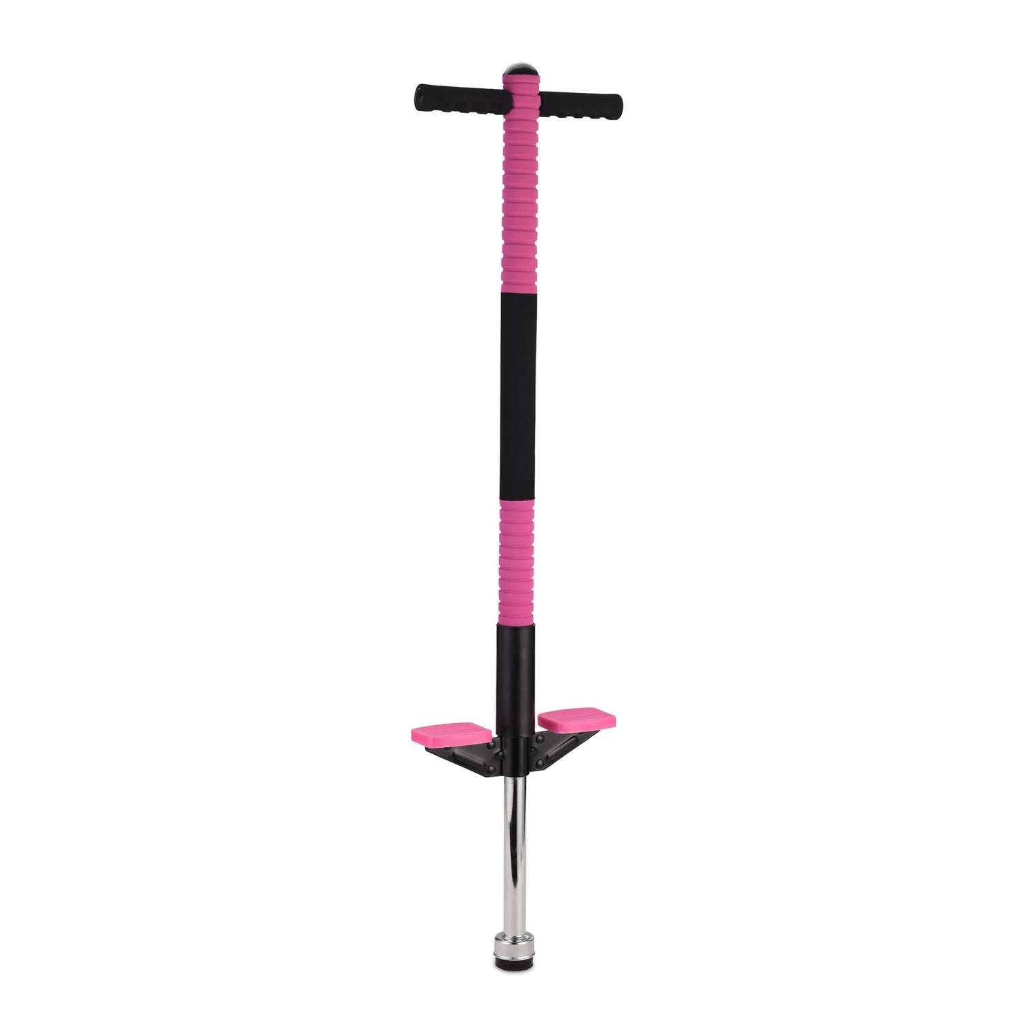 Børne-pogo-stok – polstret, skridsikker, op til 35 kg