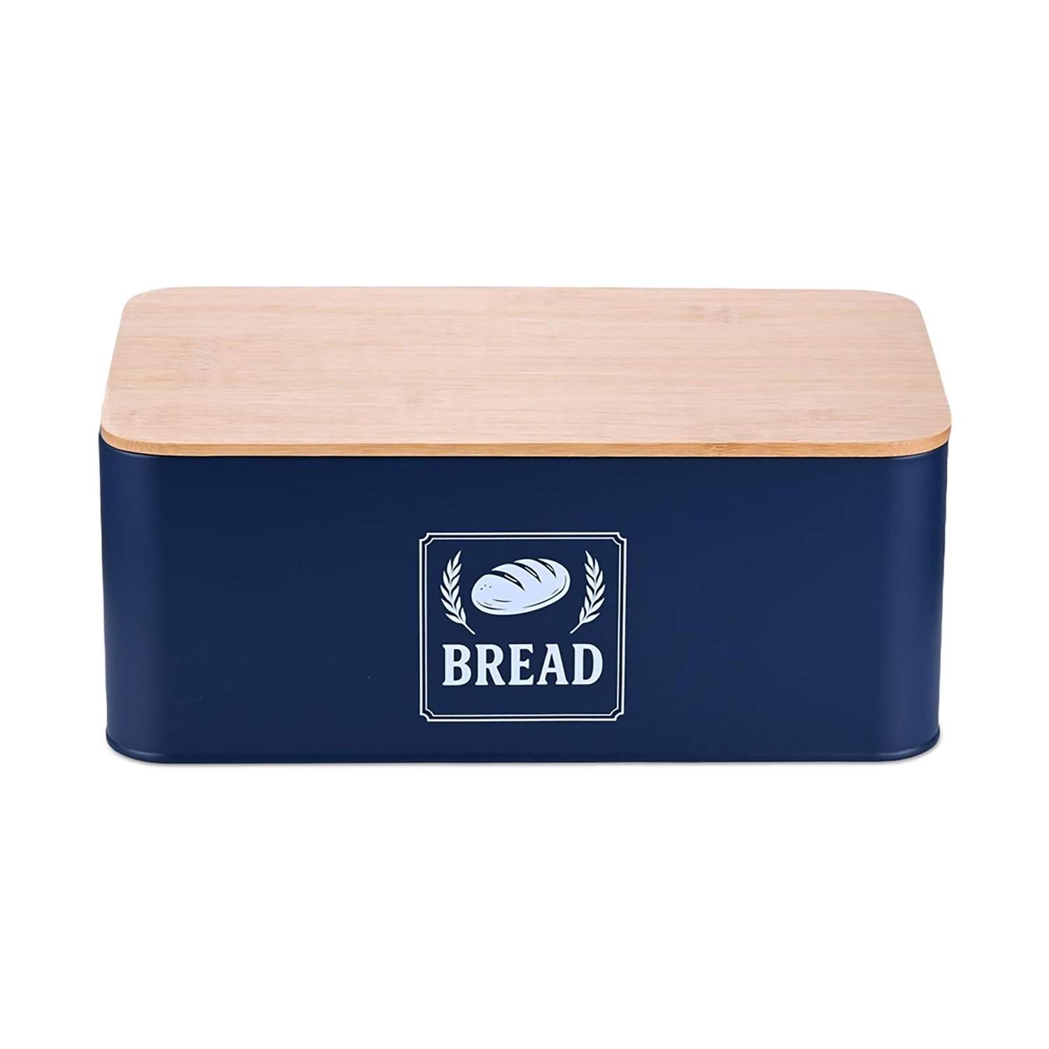 Retro brødkasse med bambuslåg – Holder brødet frisk