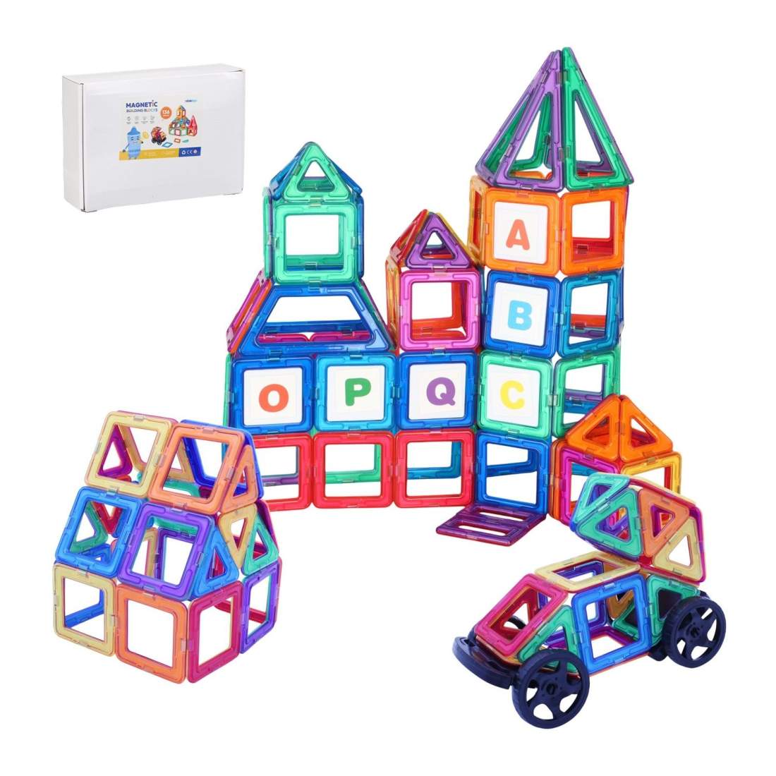 Magnetiska byggklossar – Kreativa former för barn | Hem & Hobby | Pryloteket