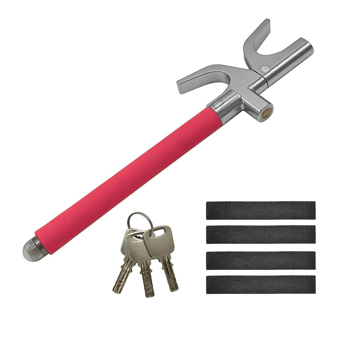 Universellt rattlås för bil – Stöldskydd, justerbart, stål | Hem & Hobby | Pryloteket