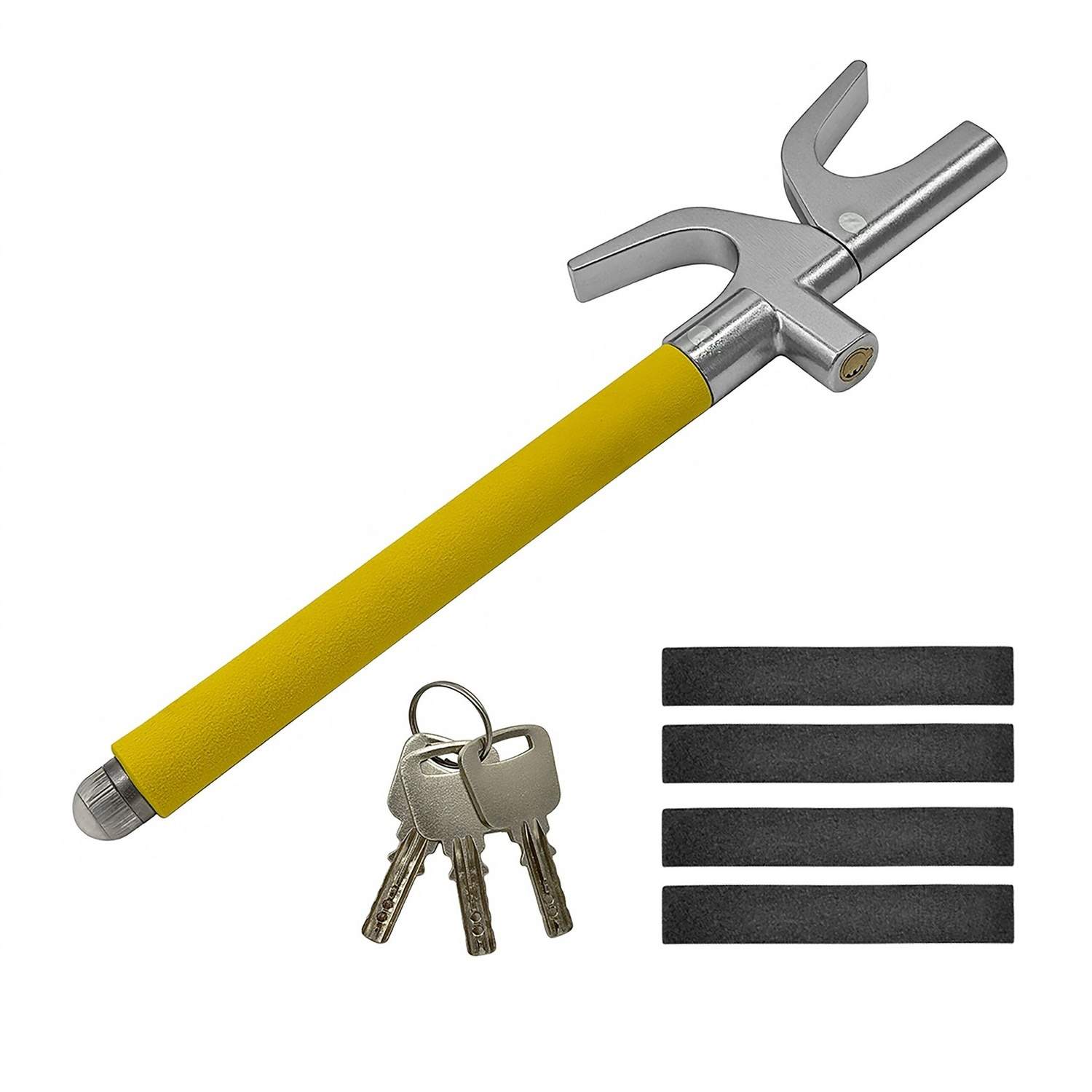 Universal ratlås – Tyverisikret, justerbar, stål