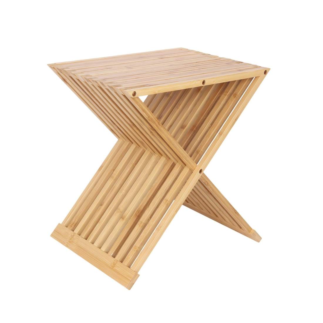 Hopfällbart växtställ i bambu – mångsidigt och platsbesparande | Hem & Hobby | Pryloteket