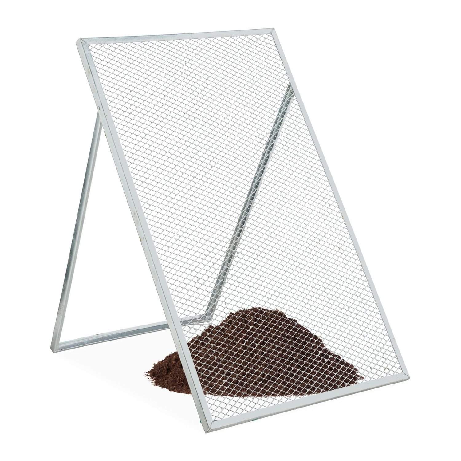 Havesigte 100x60 cm – Galvaniseret stål, foldbar