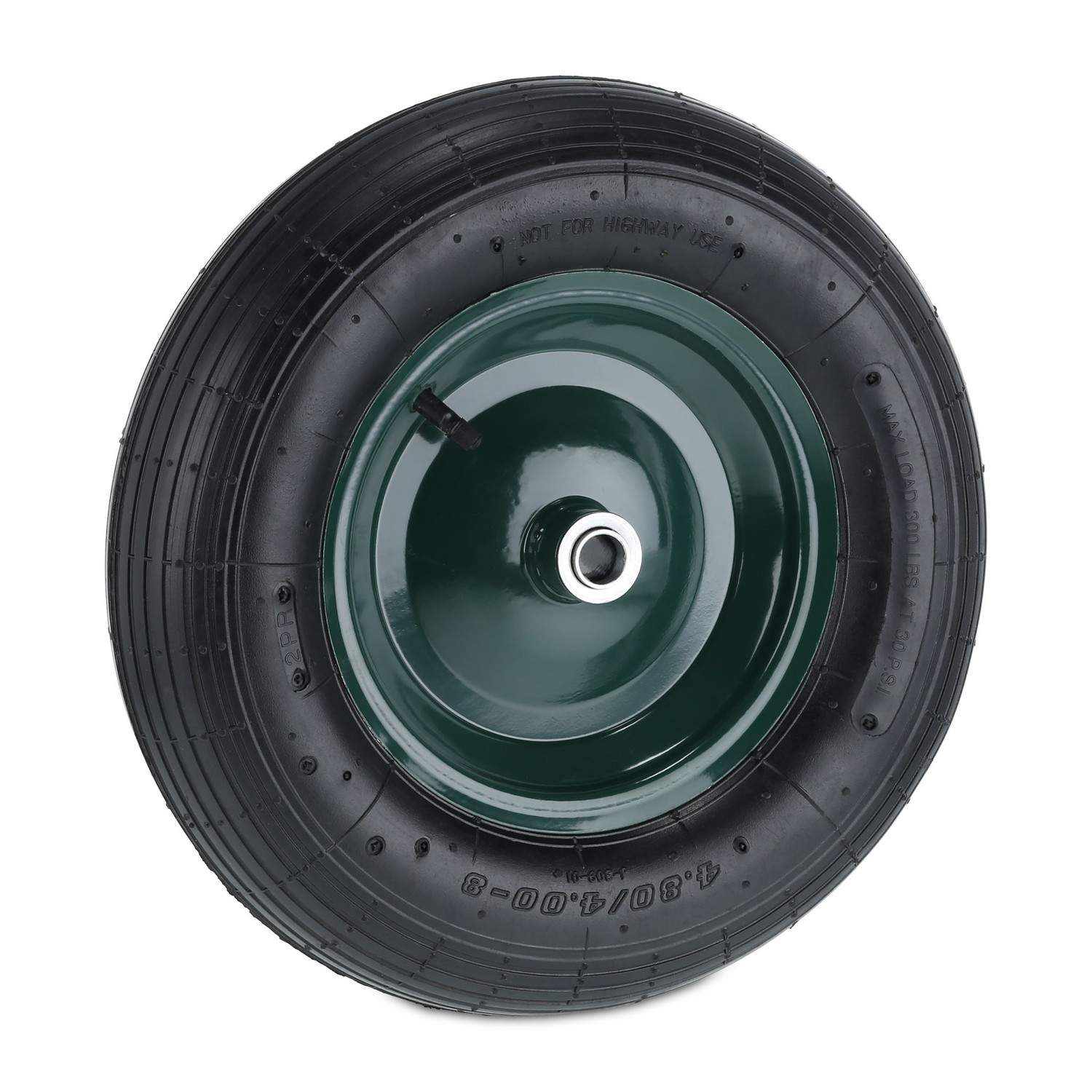 Pneumatisk trillebørdæk – 4,00-8", stødabsorberende