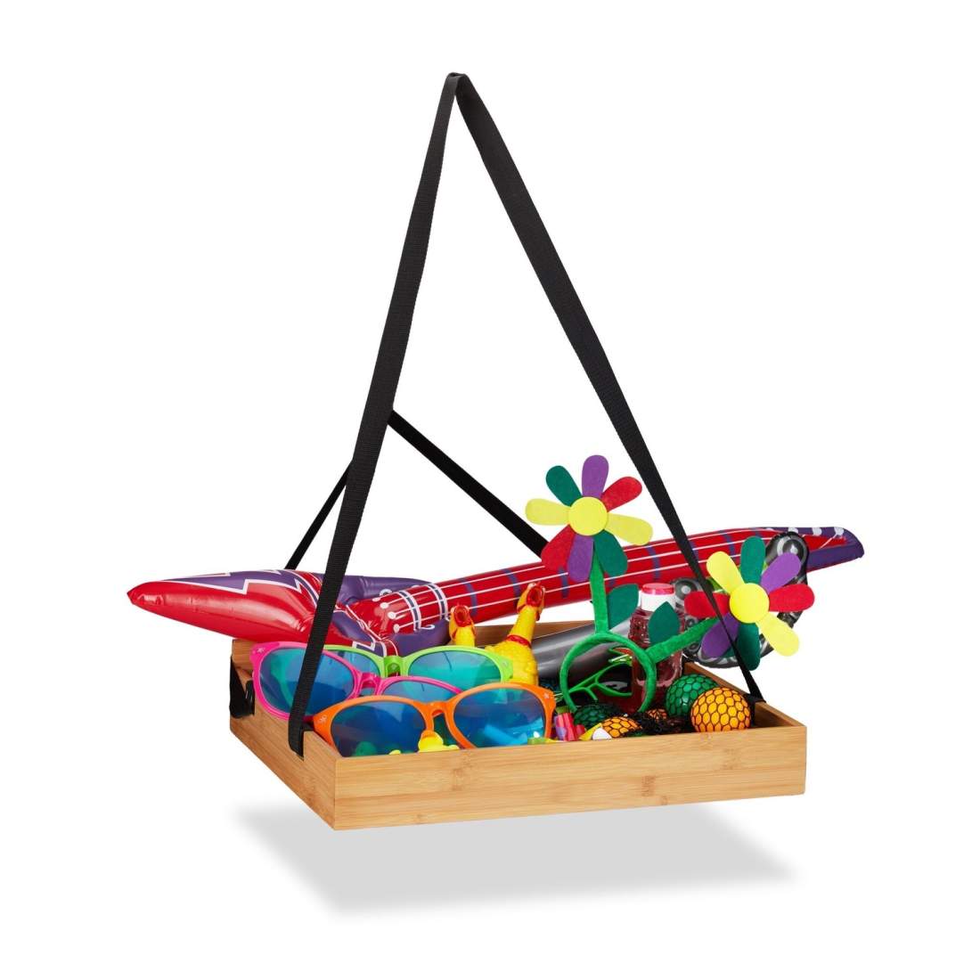 Bambu-försäljarbricka – slitstarka, bekväma remmar | Hem & Hobby | Pryloteket