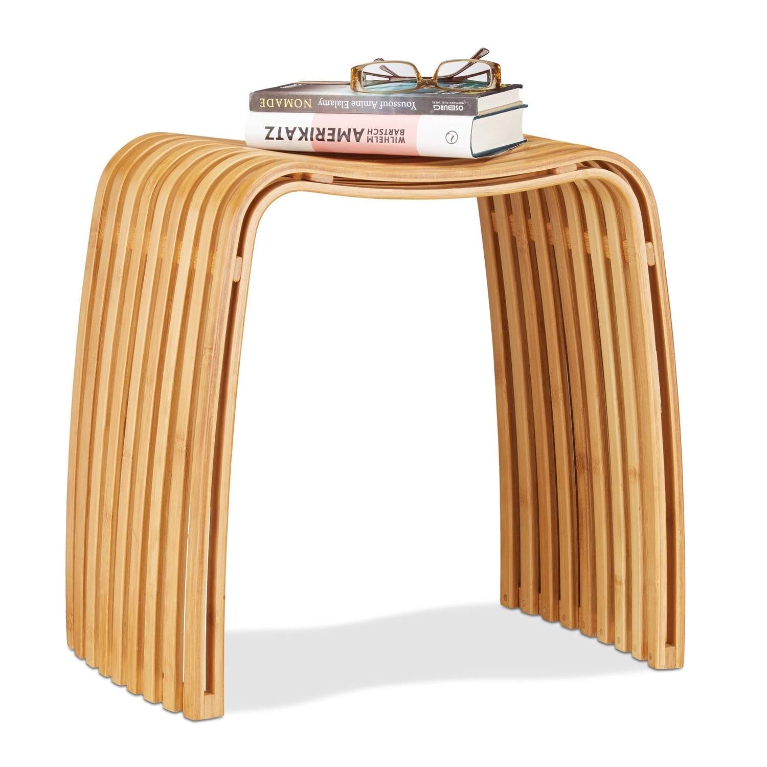 Hallpall i bambu – elegant och platsbesparande design | Hem & Hobby | Pryloteket