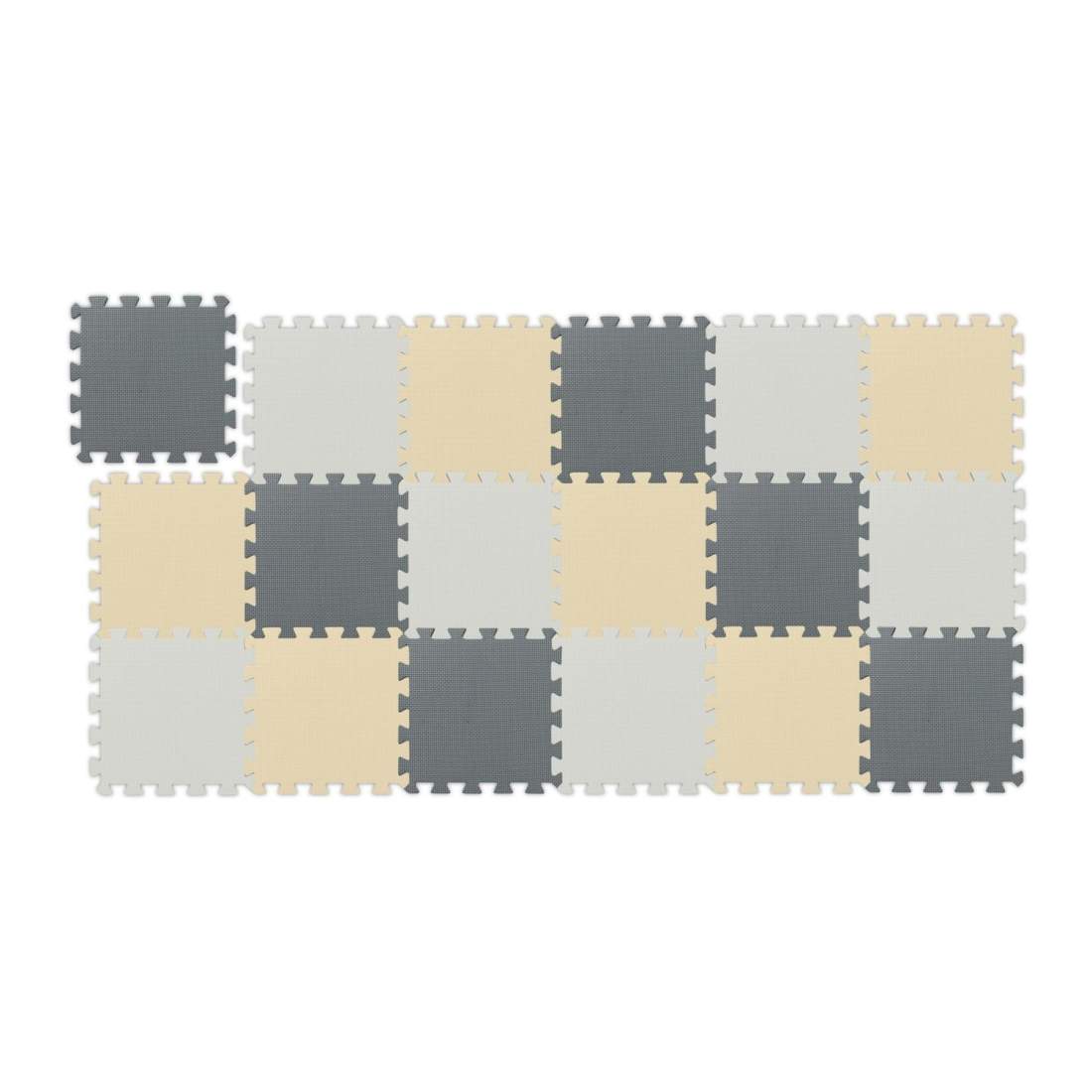 Pussellekmatta – mjuk, stötdämpande, 3-färgsuppsättning | Hem & Hobby | Pryloteket