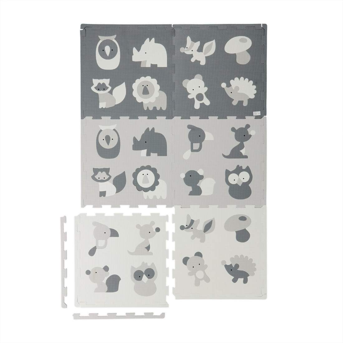 Djurpusselmatta – mjukt skum, 6 mattor & 12 kanter | Hem & Hobby | Pryloteket