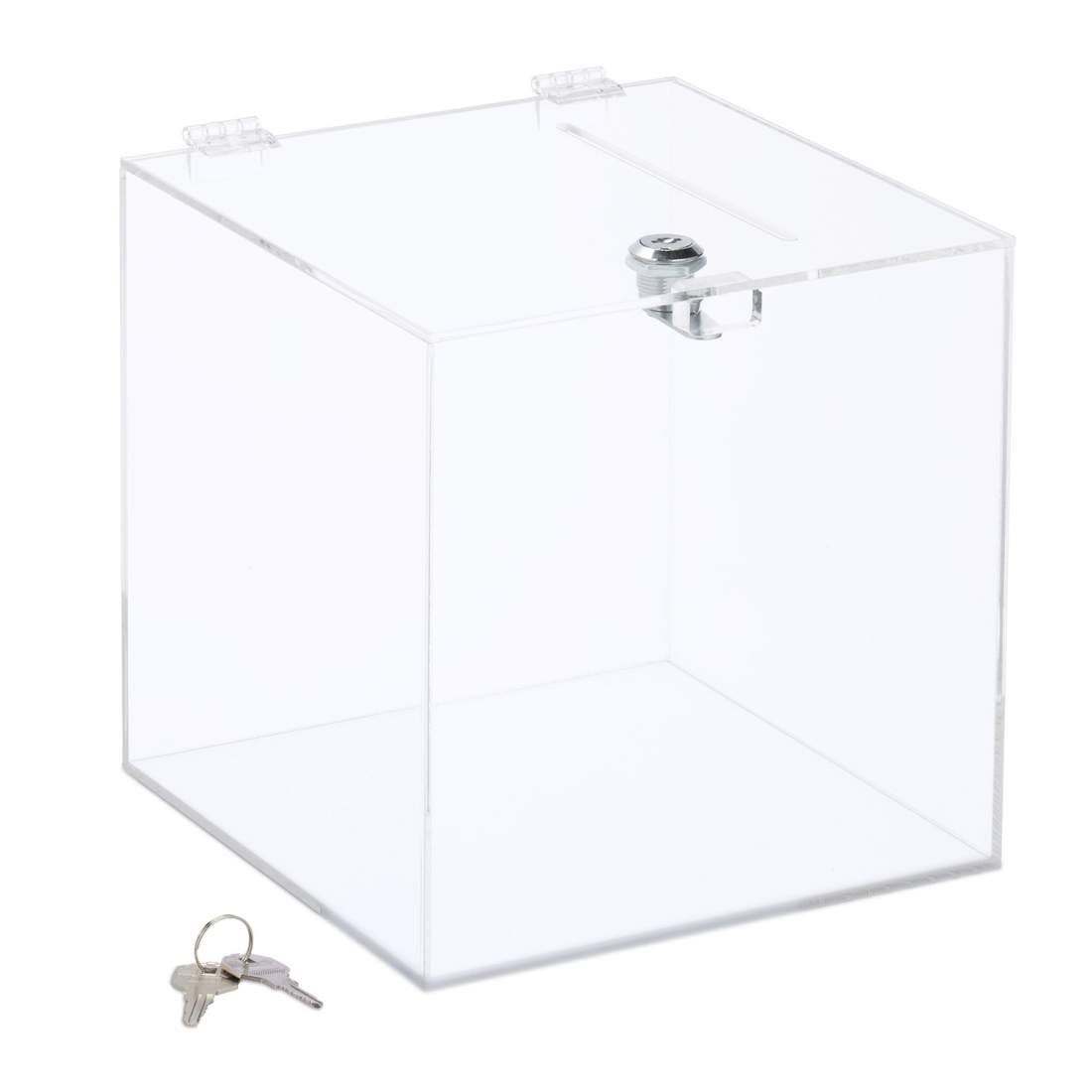 Valurna i akryl med lås – hållbar och mångsidig | Hem & Hobby | Pryloteket