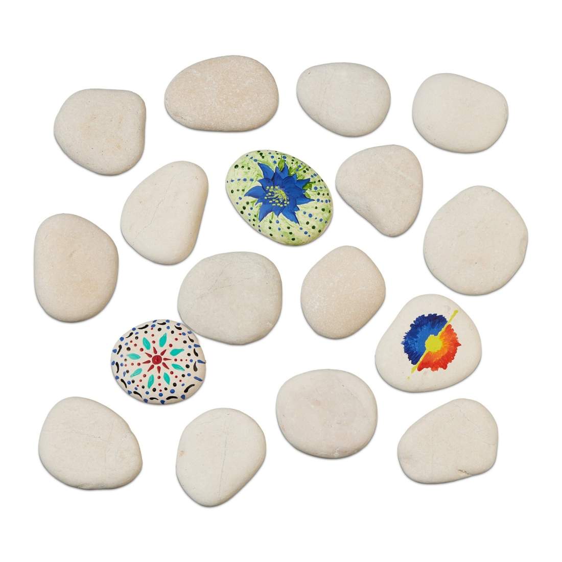 XL Pebbles för målning – 2 kg dekorativa stenar | Hem & Hobby | Pryloteket