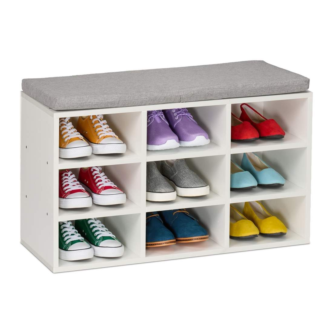 Skobänk med vadderad sits – Moderna förvaringsfack | Hem & Hobby | Pryloteket