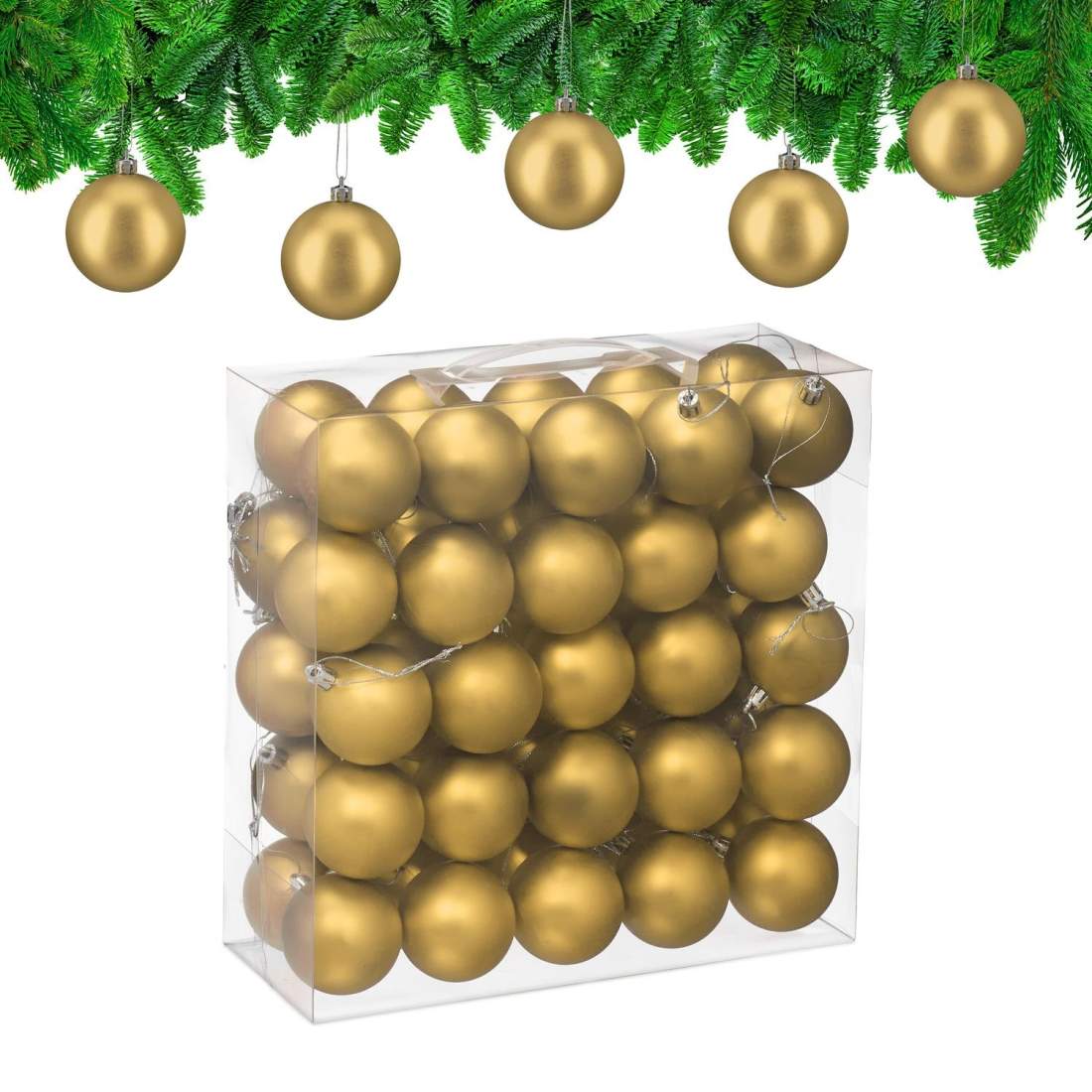 Matta julgranskulor – 50 stycken | Hem & Hobby | Pryloteket