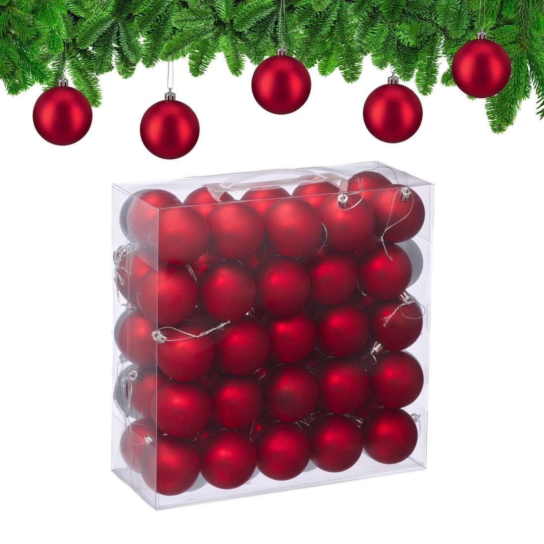 Matta julgranskulor – 50 stycken | Hem & Hobby | Pryloteket