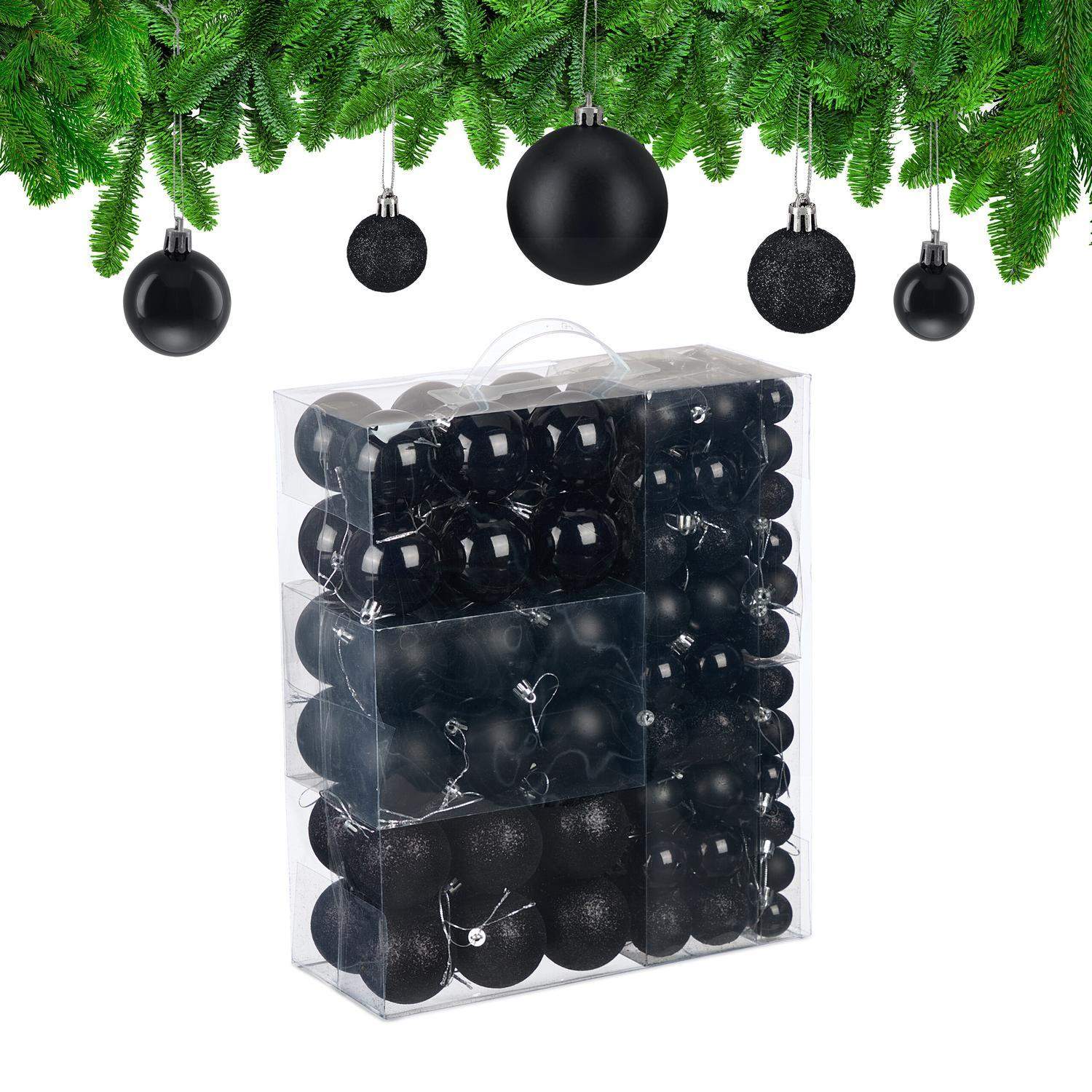 Dekorativa julgranskulor i plast – 138 delar | Hem & Hobby | Pryloteket