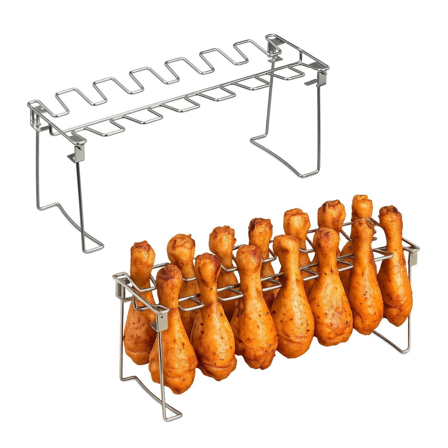 Kyllingelårstativsæt – Holder 28, BBQ & Ovn klar