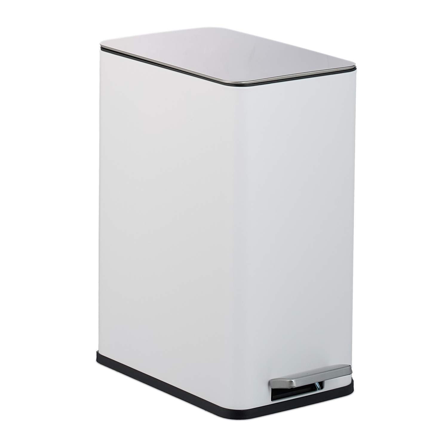 Pedalspand 10L – Håndfri, blødt lukket badeværelsesspand