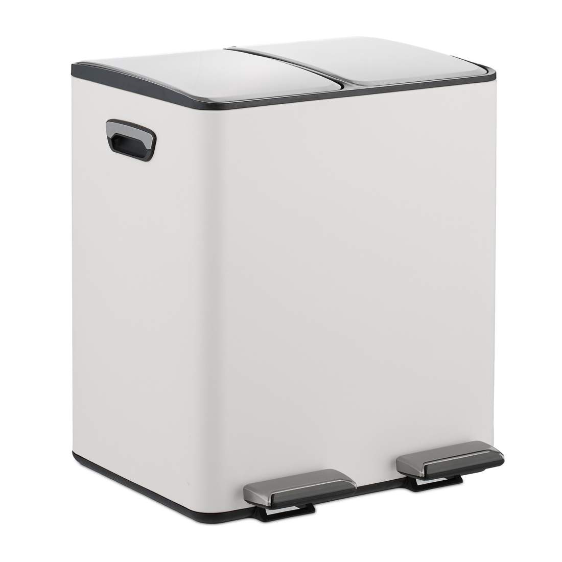 Pedalbehållare med dubbla fack – 2x15L, Soft-Close | Hem & Hobby | Pryloteket