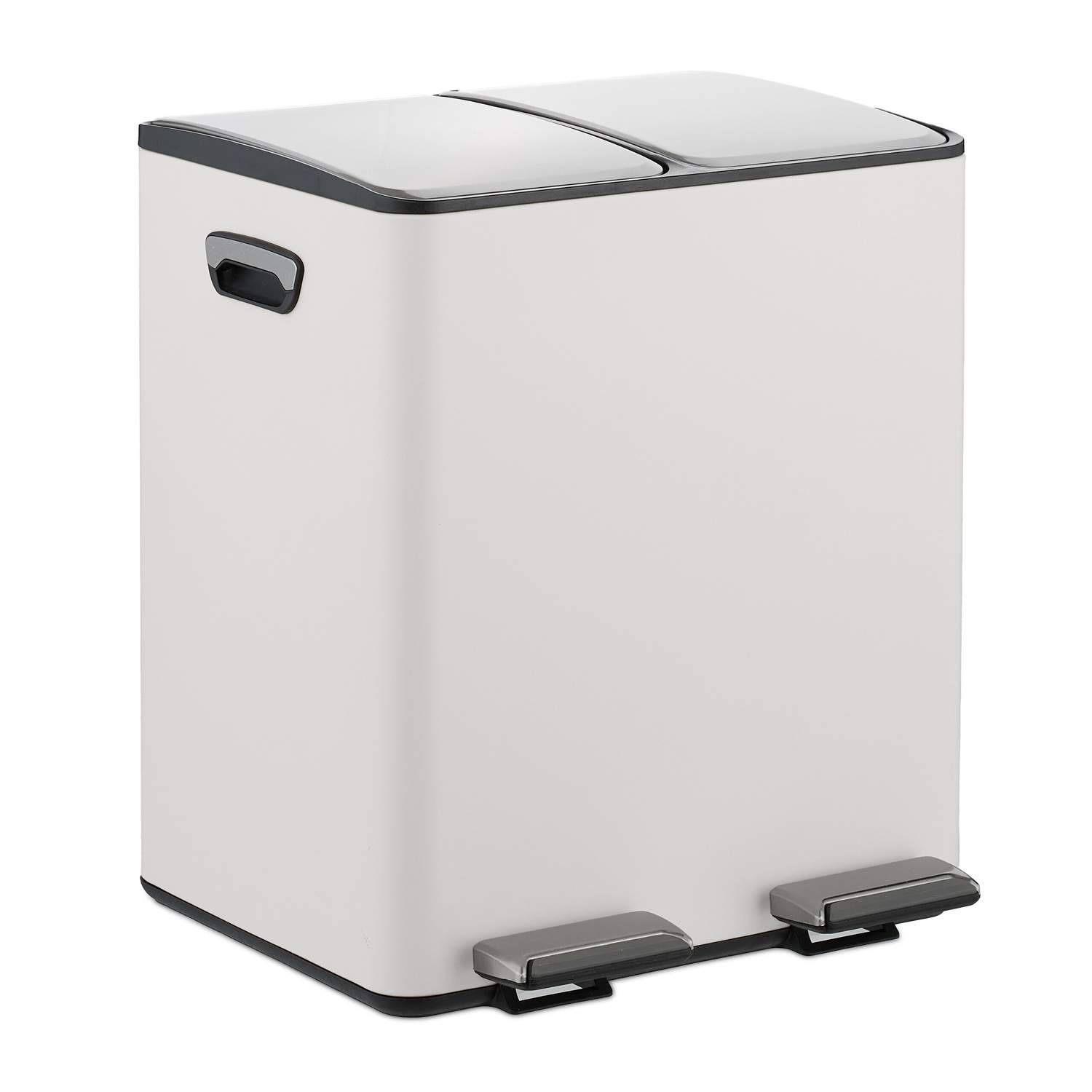 Pedalbeholder med to rum – 2x15L, soft-Close