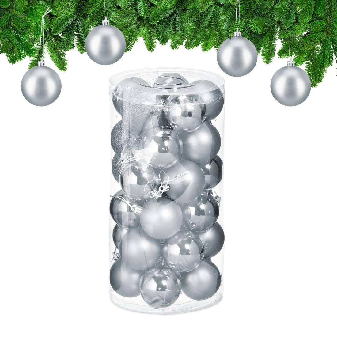 Julgranskulor Set – 30 dekorativa prydnader | Hem & Hobby | Pryloteket