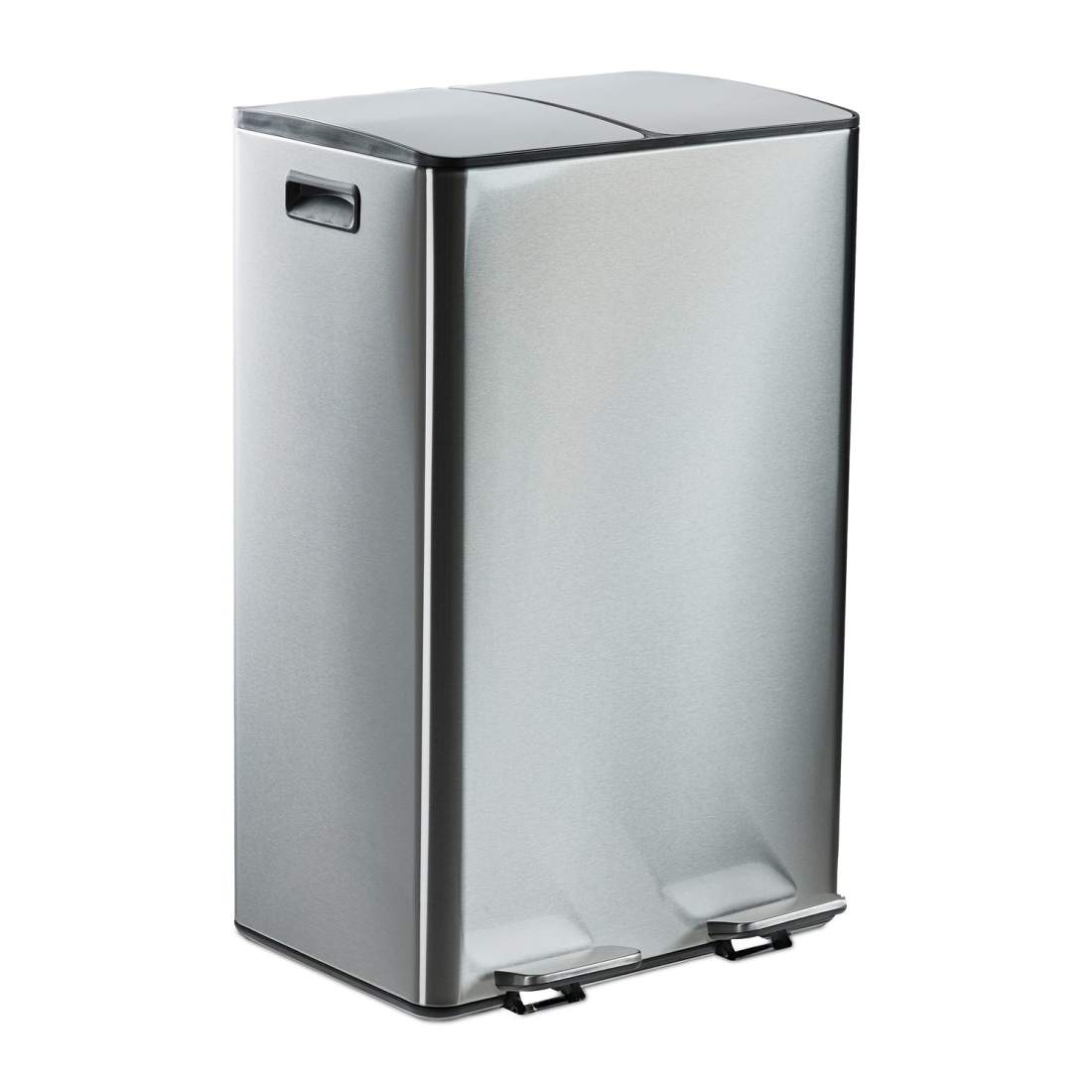 Kökskärl med dubbla fack – 2x30L, handsfree kassering | Hem & Hobby | Pryloteket