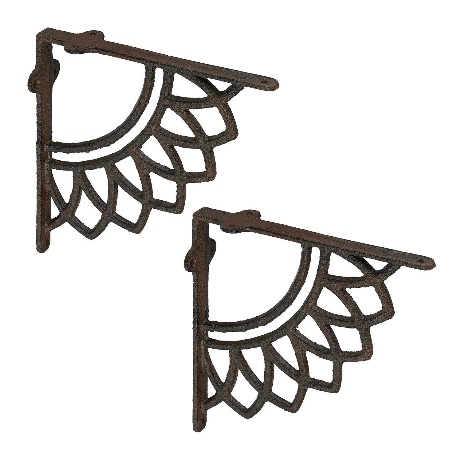 Dekorativa hyllfästen i gjutjärn – Mandala Design, set om 2 | Hem & Hobby | Pryloteket