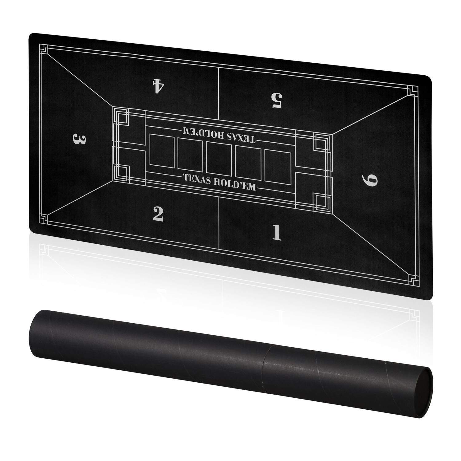Pokerbordsmatta – Halkfri, vattentät, 120 x 60 cm | Hem & Hobby | Pryloteket