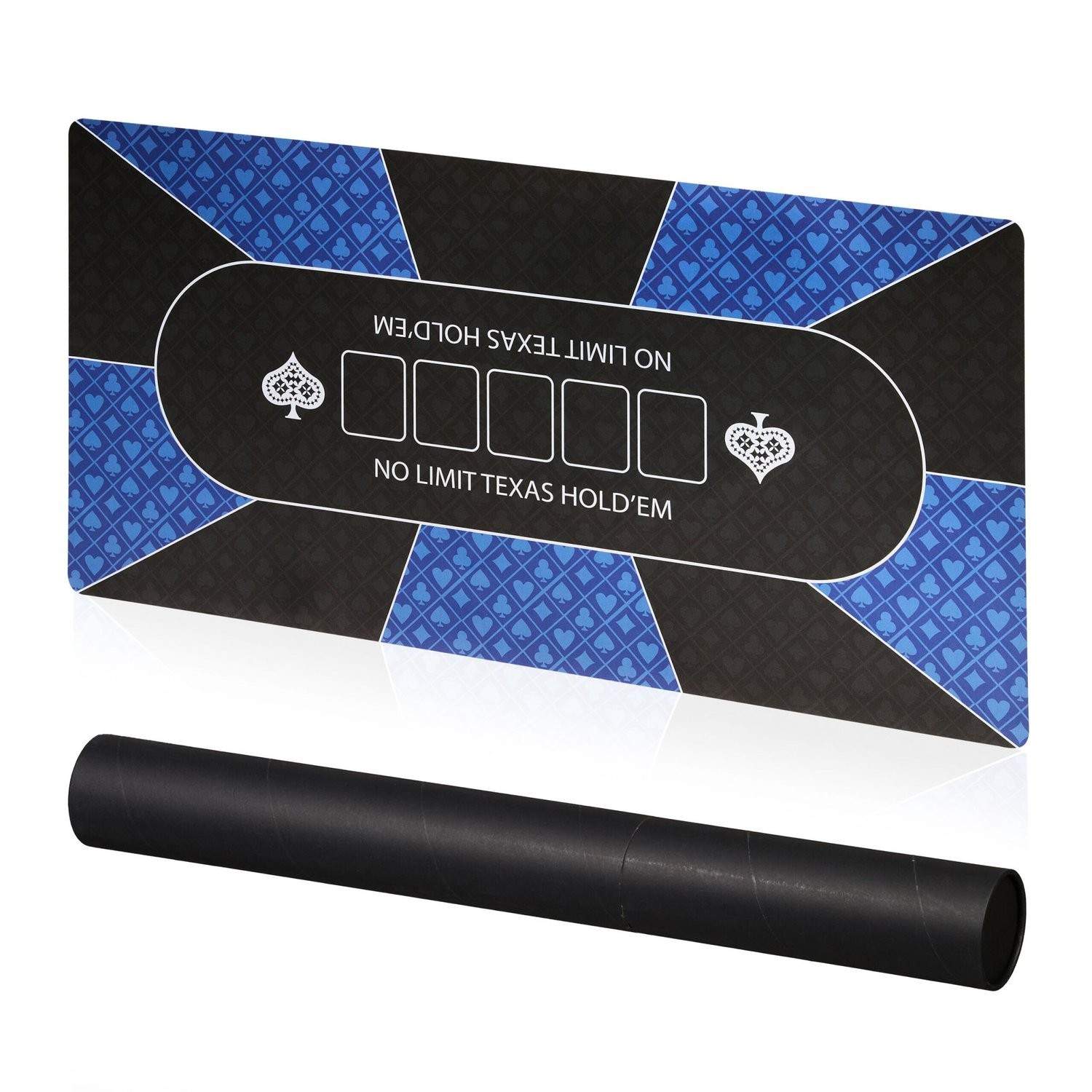 Pokerbordmåtte – skridsikker, vandtæt, 120 x 60 cm