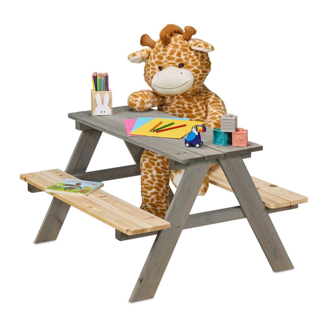 Picknickbänk för barn – Utomhusbord i barnstorlek | Hem & Hobby | Pryloteket