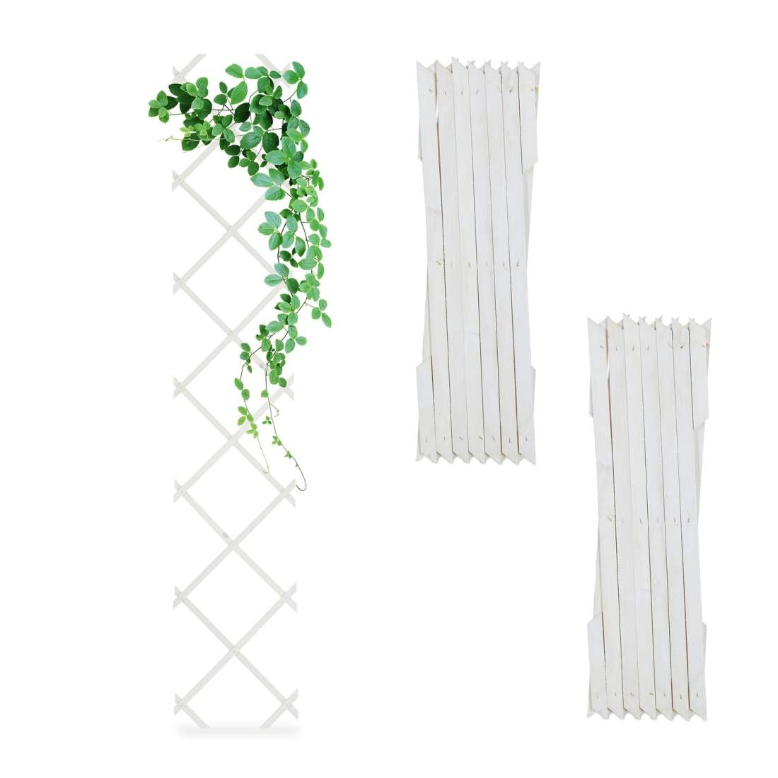 Utdragbar träspaljéset för klätterväxter | Hem & Hobby | Pryloteket