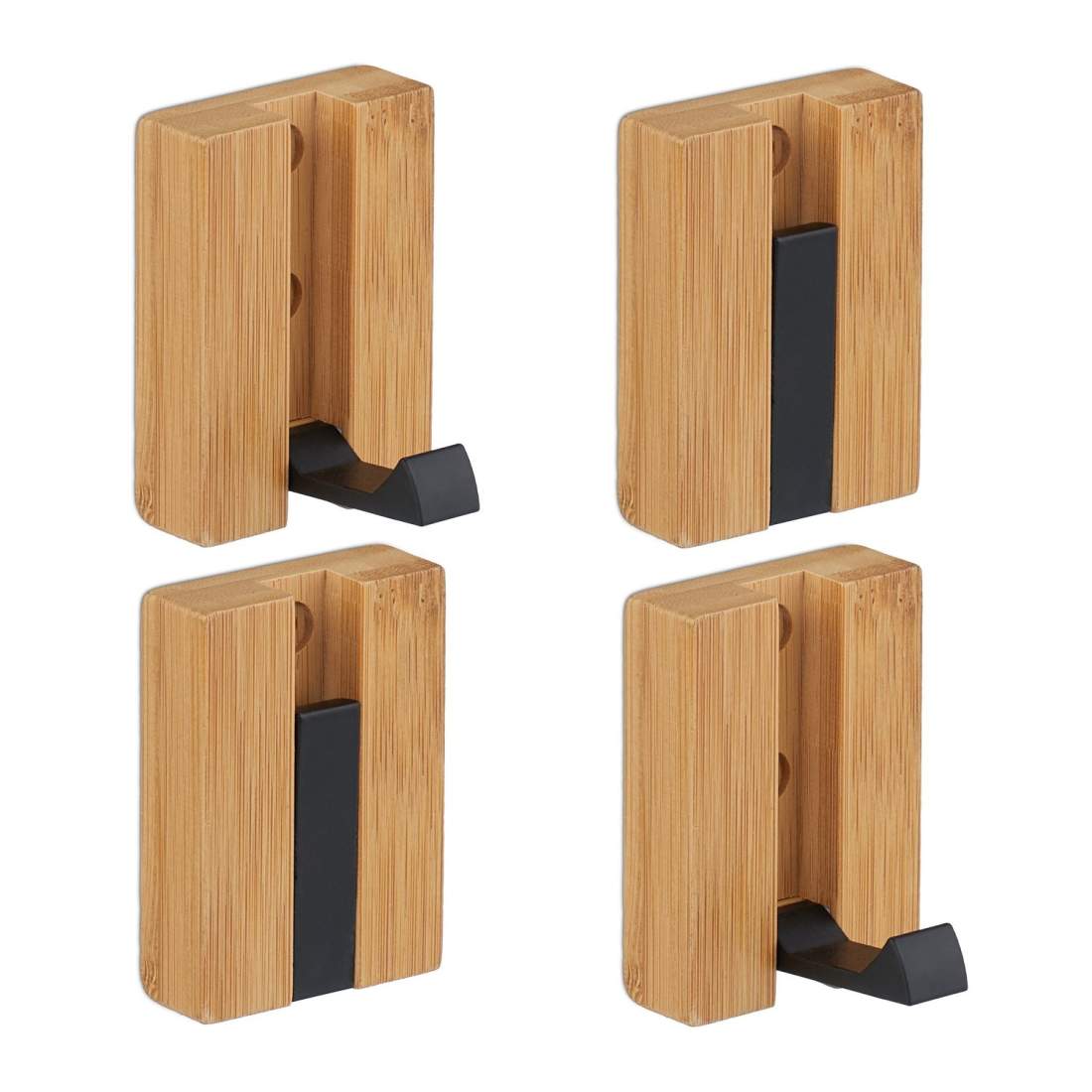 Vikbara väggkrokar i bambu – utrymmesbesparande och snyggt | Hem & Hobby | Pryloteket