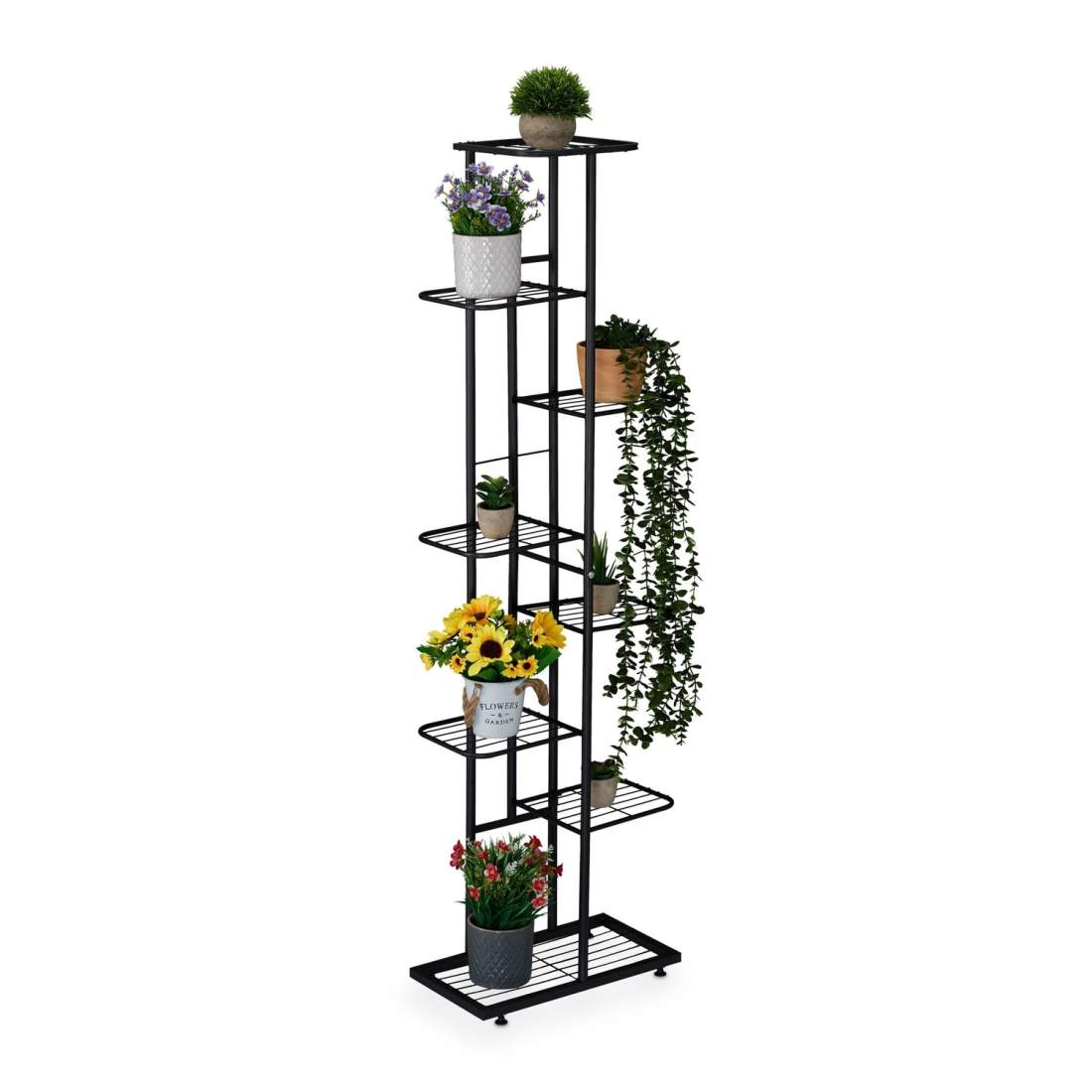 Metal Plant Stand – 8 nivåer för inomhus- och utomhusbruk | Hem & Hobby | Pryloteket