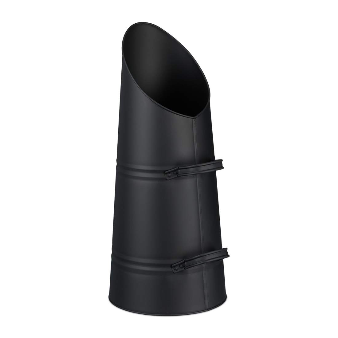 Coal Scuttle 16L – Järn, Mattsvart, Dubbla Handtag | Hem & Hobby | Pryloteket