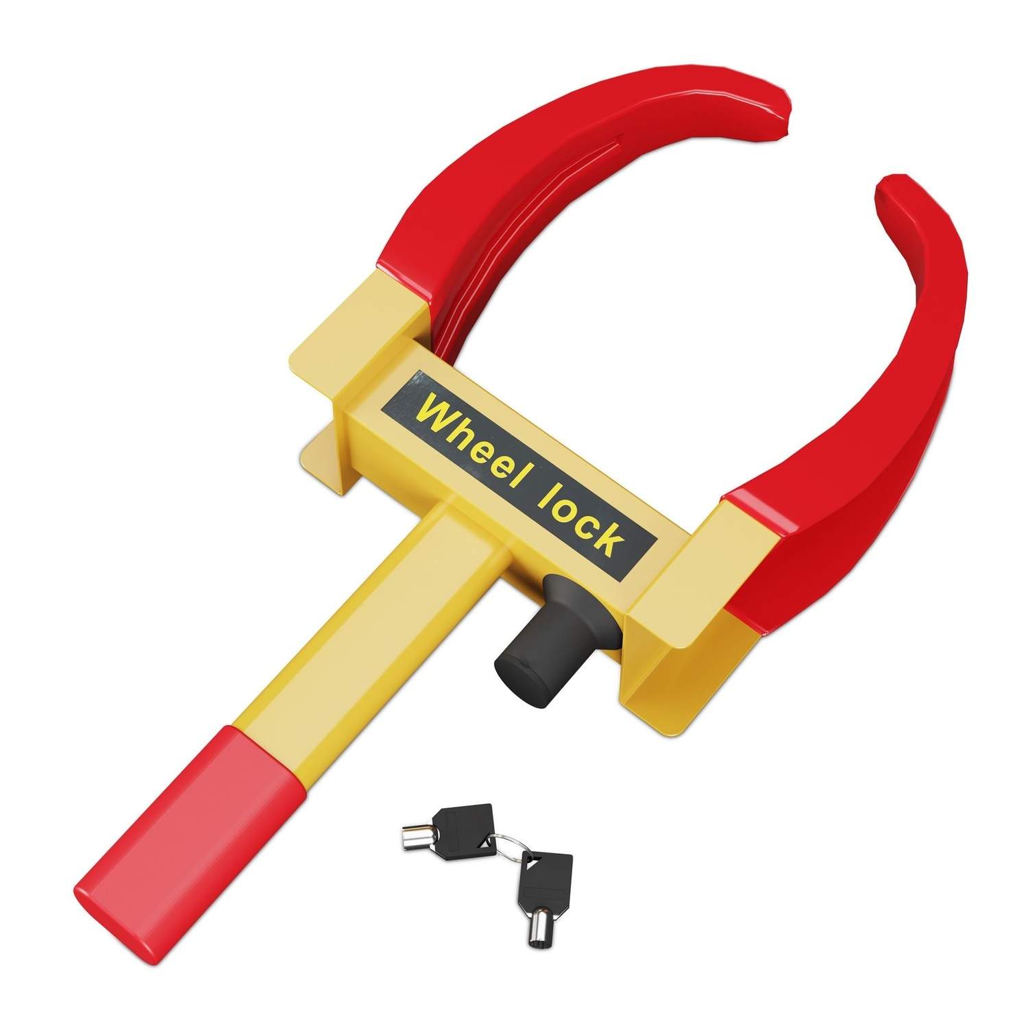 Universal bilhjullås – Justerbar, ridsefri beskyttelse