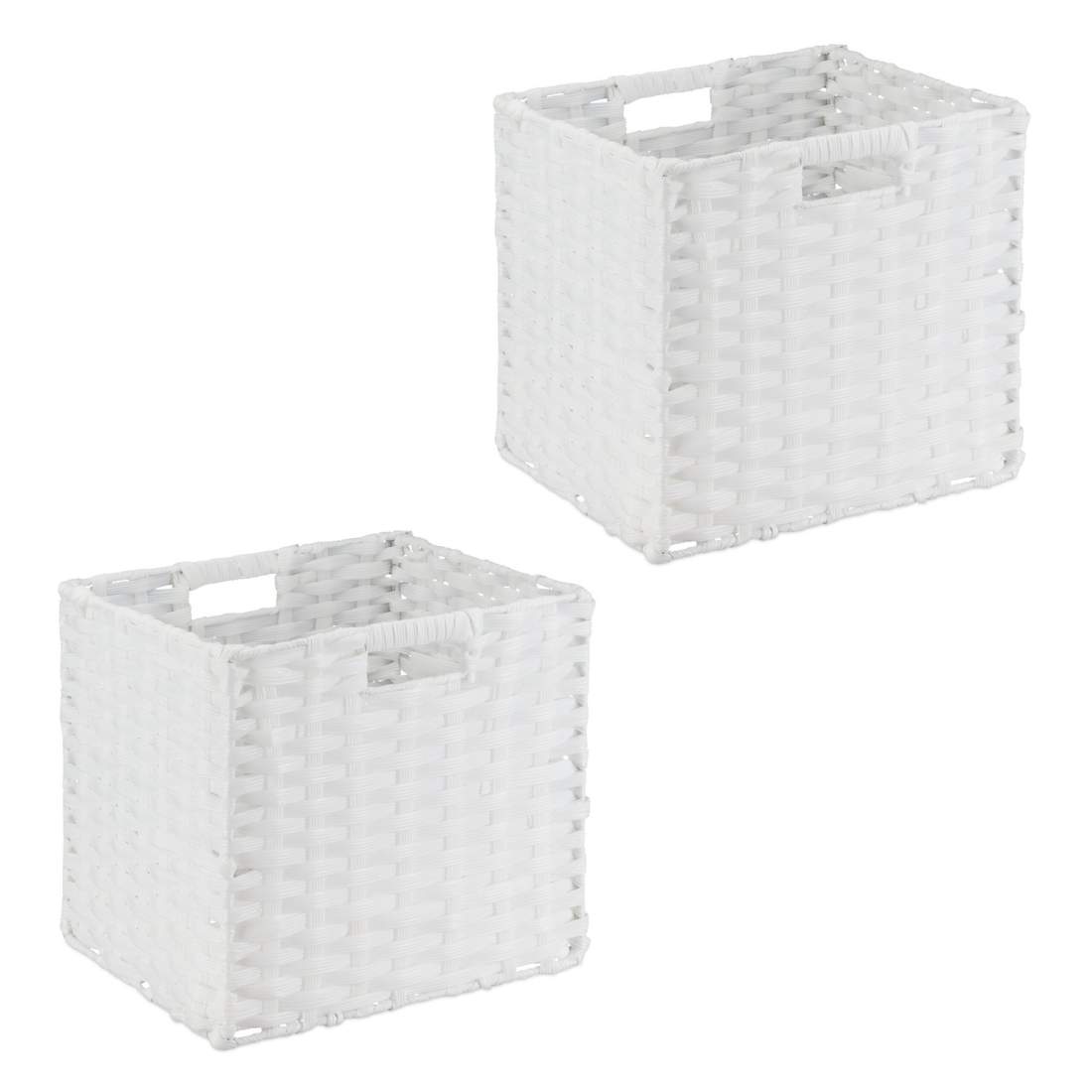 Förvaringskorgar Set med 2 – Slitstark vävd design | Hem & Hobby | Pryloteket