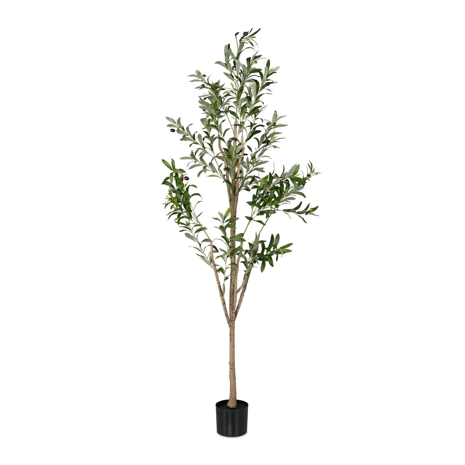 Kunstigt oliventræ i potte – Realistisk indretning med lav vedligeholdelse