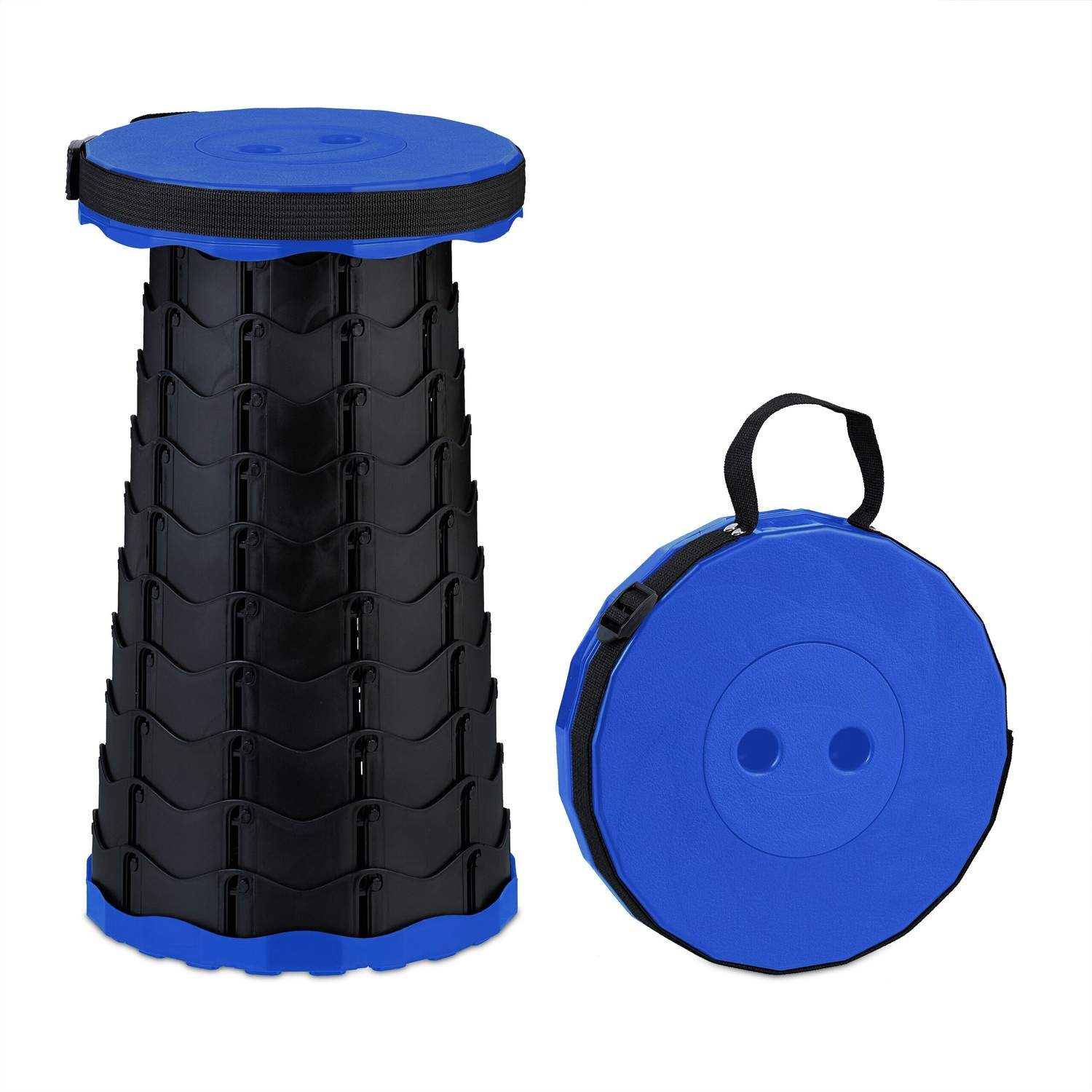 Teleskopisk fällbar pall – justerbar, bärbar, hållbar | Hem & Hobby | Pryloteket