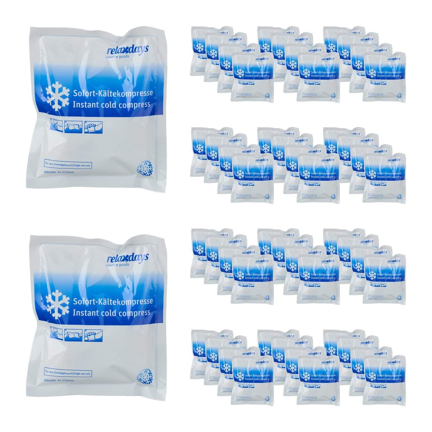 Instant Cold Compress Set – Hurtige smertelindrende puder