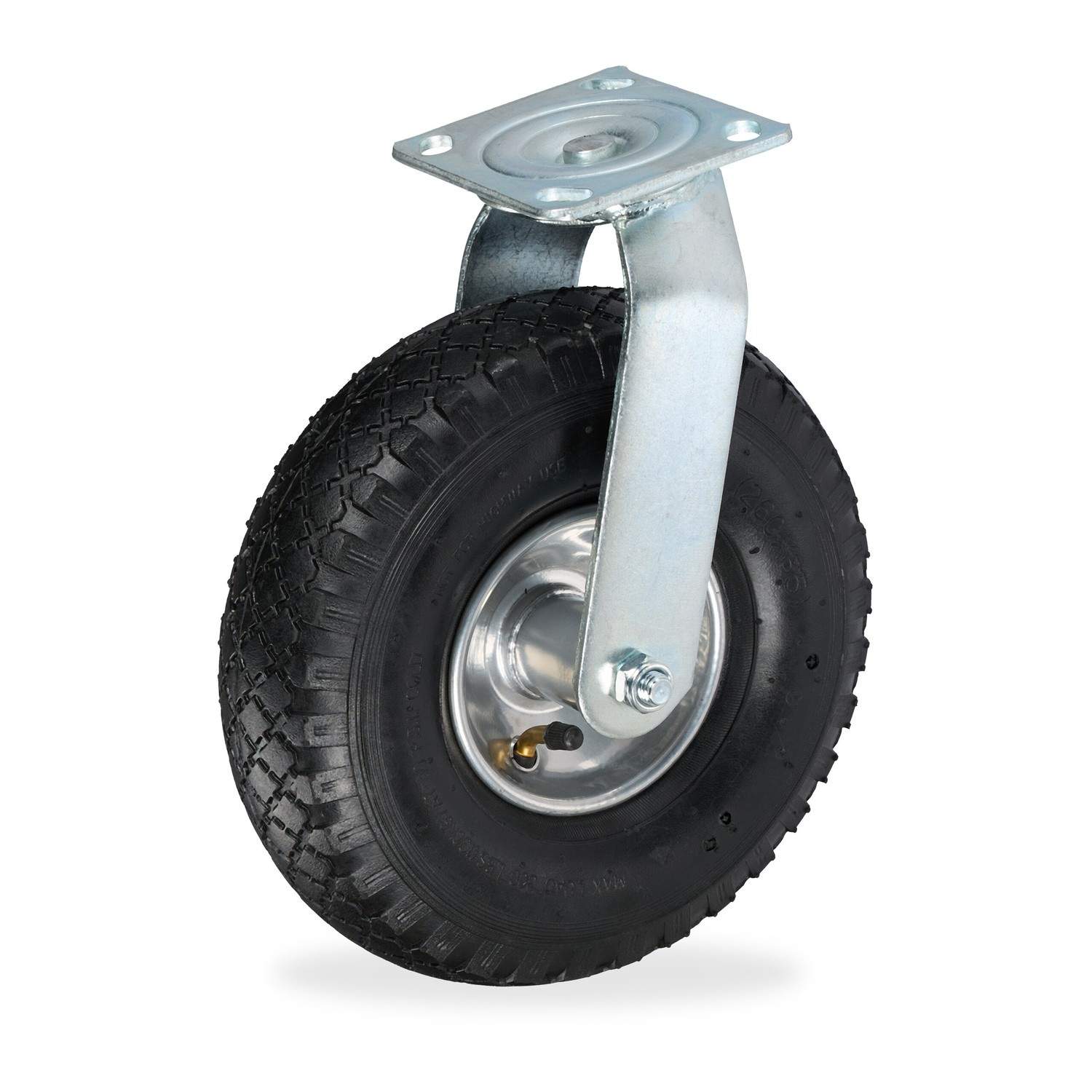 Pneumatisk drejehjul 3.00-4, høj belastningskapacitet