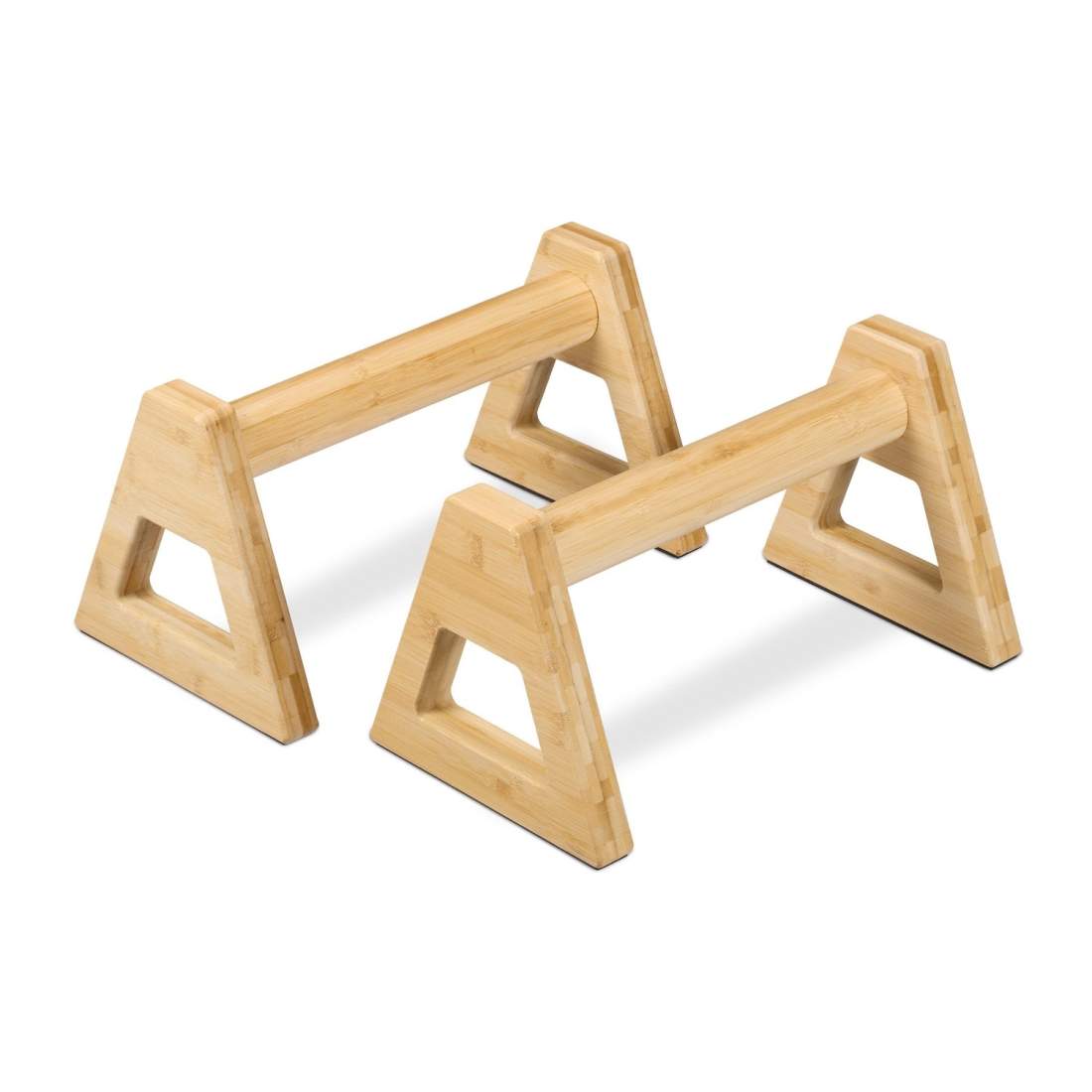 Bambu push-up grepp – ledvänliga paralletter set | Hem & Hobby | Pryloteket