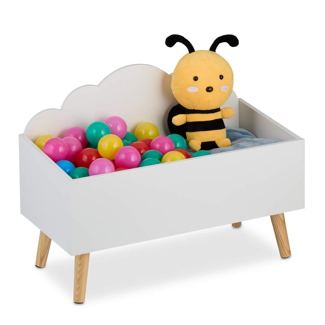 Förvaringslåda för leksaker – molndesign, barnvänlig och rymlig | Hem & Hobby | Pryloteket