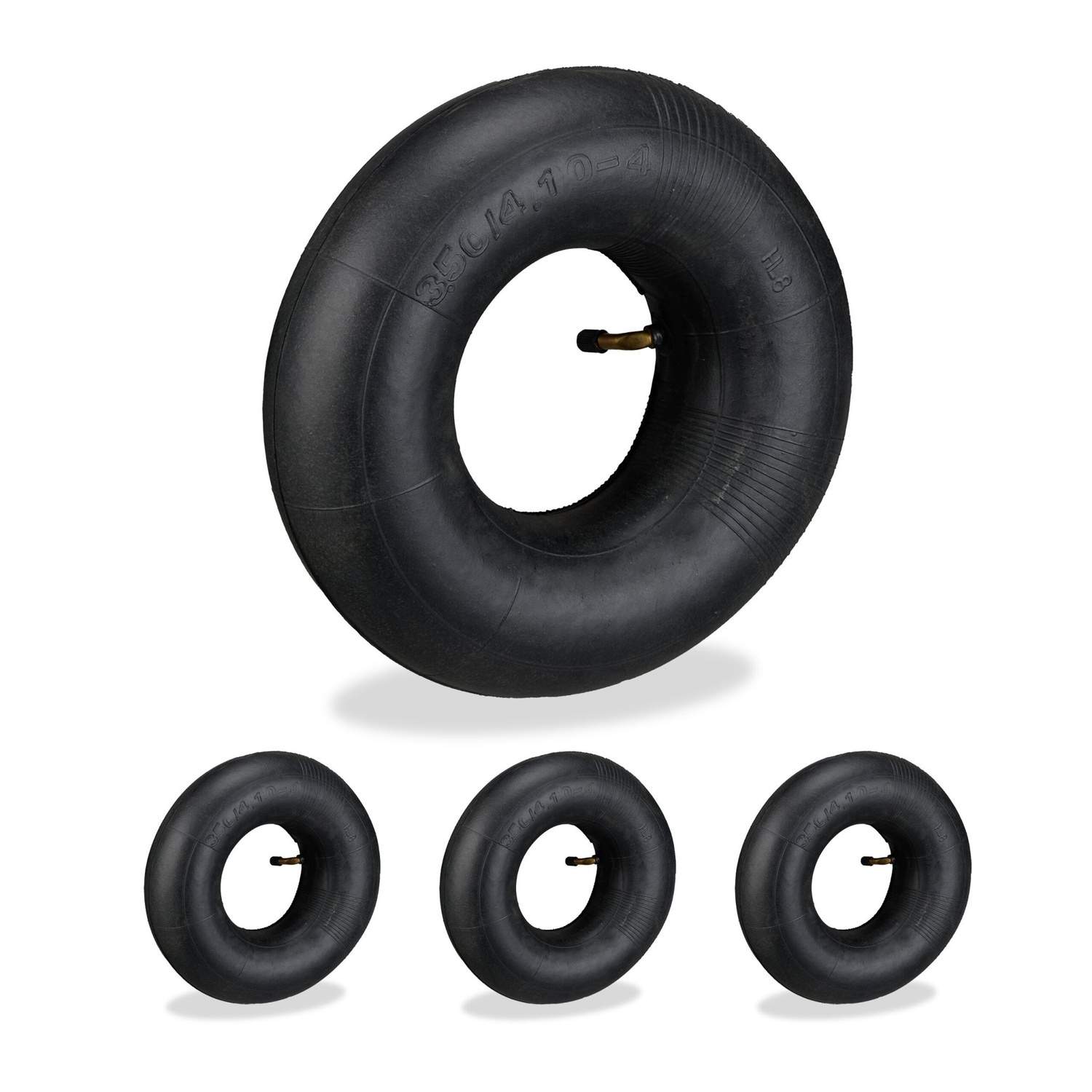 Trillebørdæksæt 3,50-4"" med indvendige slanger