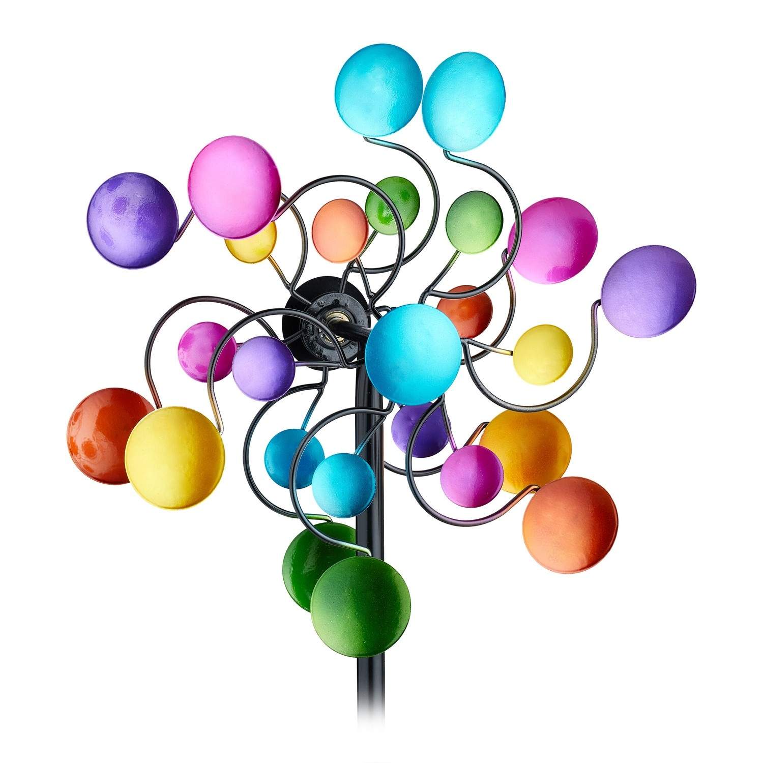 Farverig Garden Wind Spinner – iøjnefaldende design