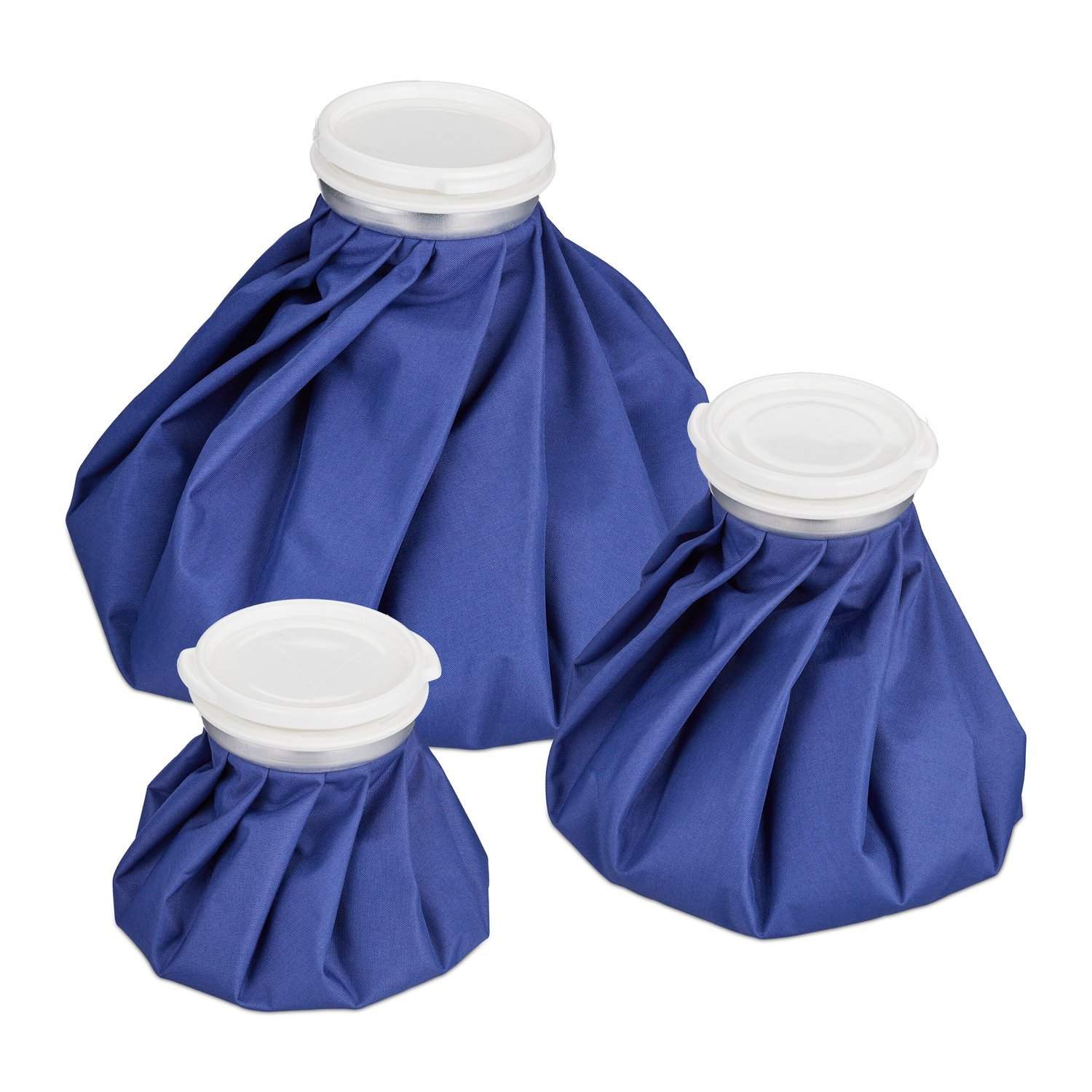 Genanvendeligt isposesæt – 3 størrelser til skader og kramper