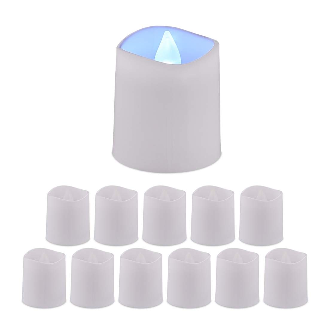 LED värmeljus – flimrande, säkert, batteri ingår | Hem & Hobby | Pryloteket