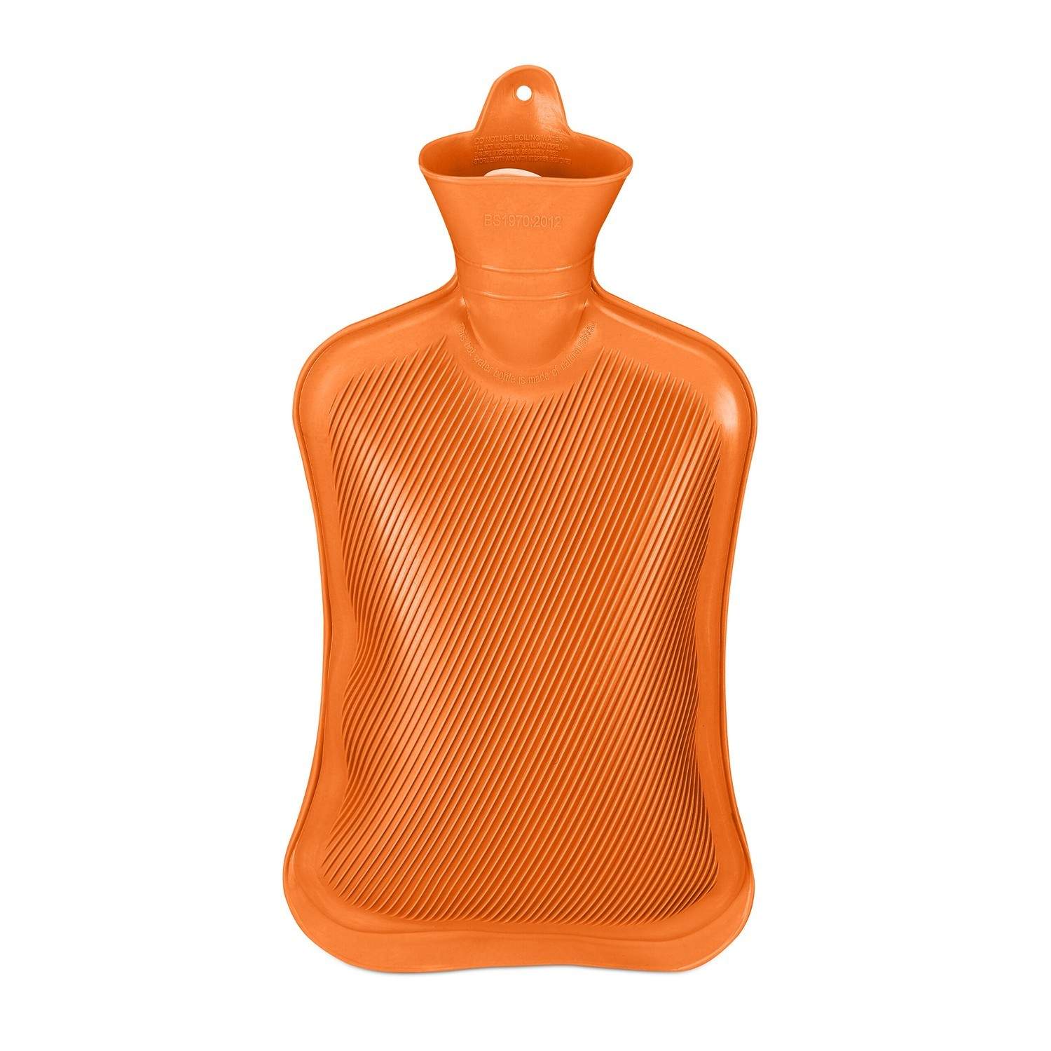Orange 2L varmvattenflaska – smärtlindring och värme | Hem & Hobby | Pryloteket